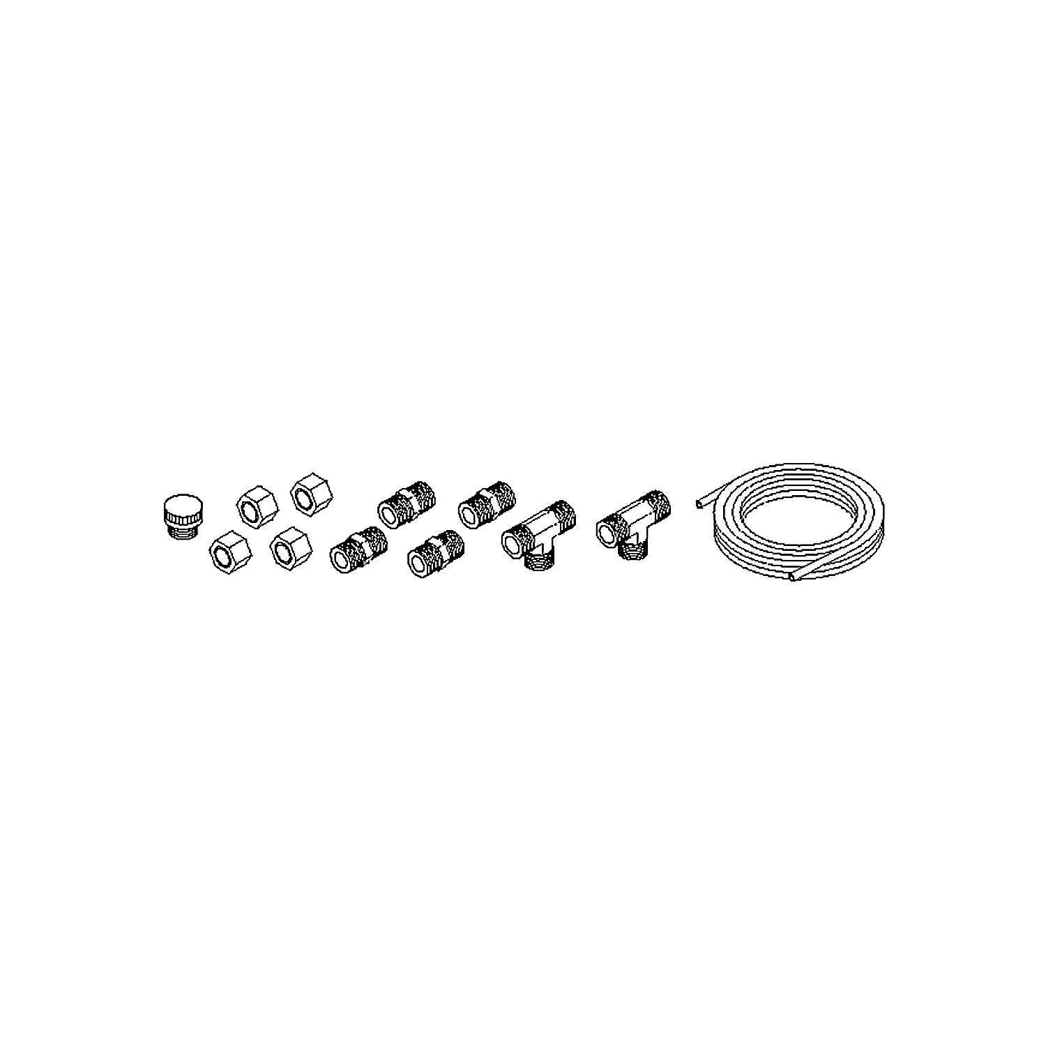 Dometic Dometic HF5501 Outboard Fitting Kit, Use for NPT National Pipe Thread Helm Pumps