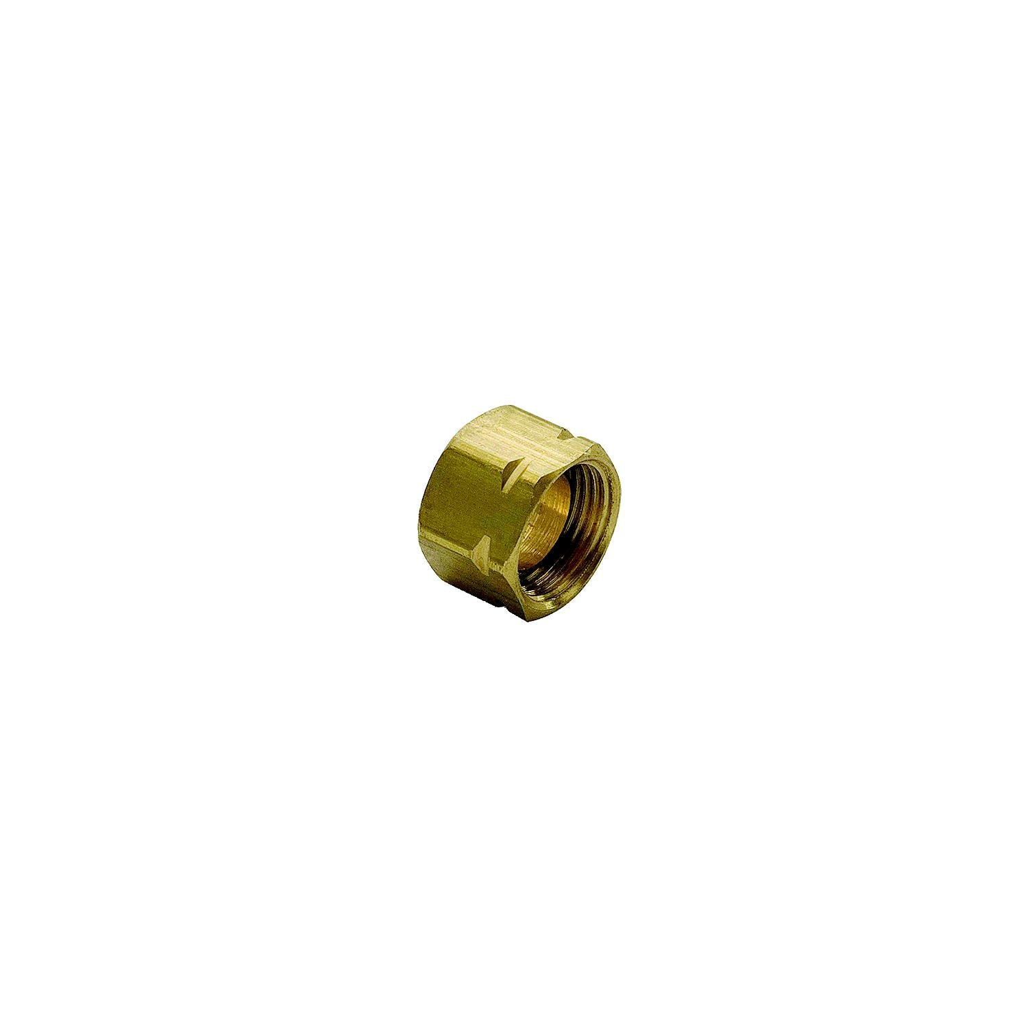 Dometic Dometic HF5526 Hydraulic Fitting Tube Nuts 3/8" | Brass | 3/8" Tube | 6/Kit