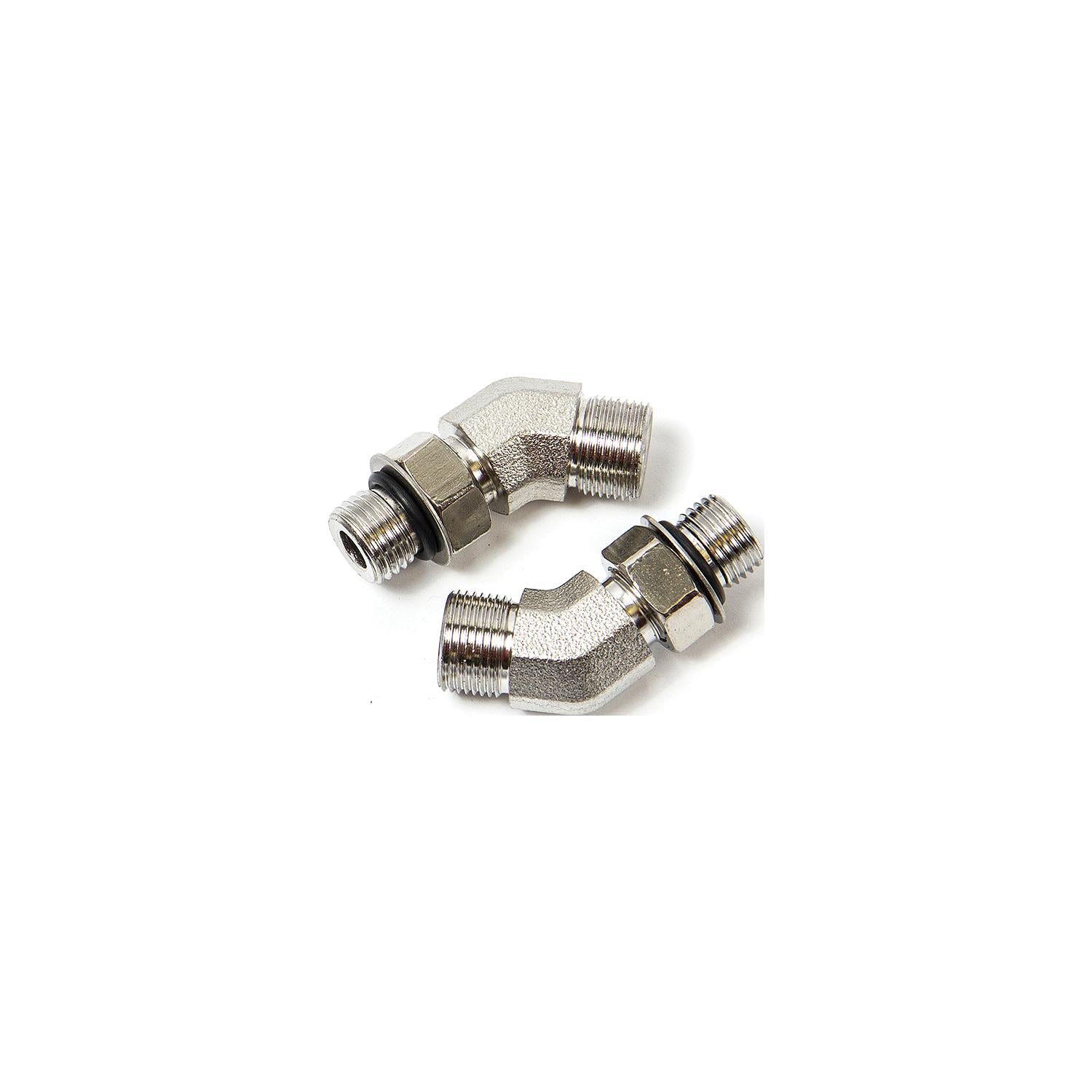 Dometic SeaStar HF6011 45 Degree Elbow 3/8" Fitting for SeaStar & BayStar Helm Pumps | 2 per Kit 1-HF6011