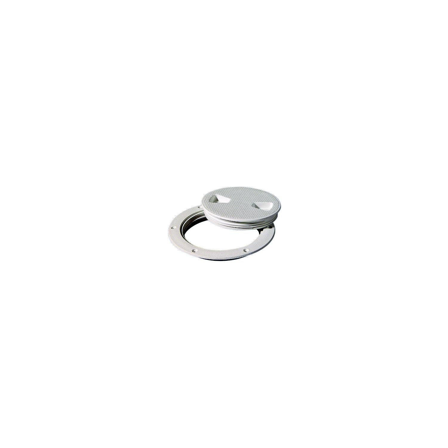 Tempress Products Tempress 43130 Screw Out Deck Plate, 6" White 107-43130