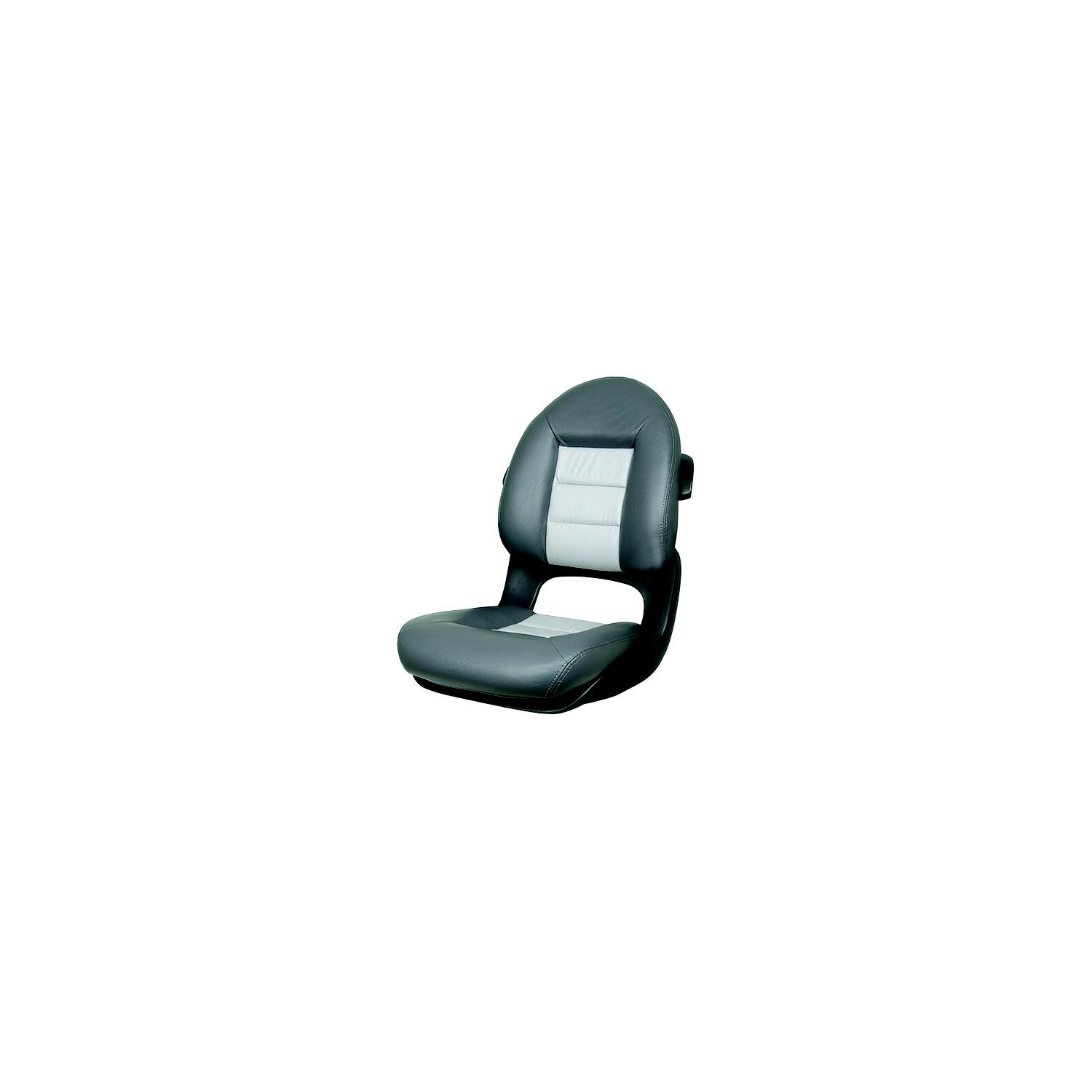 Tempress Products Tempress Fisherman's Armless Low-Back Helm Seat, Charcoal/Gray 107-56102