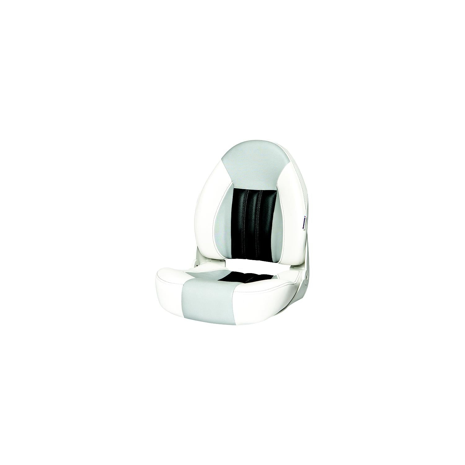 Tempress Products Tempress Probax™ High Back Seat, White/Gray/Carbon 107-68454