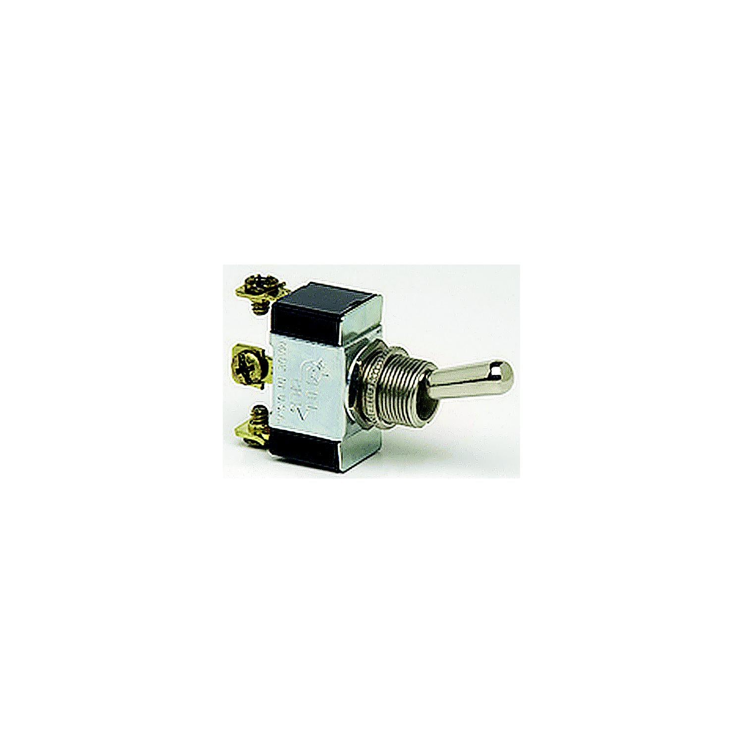 Cole Hersee 55021BP Toggle Switch, (ON)-OFF-(ON) SPDT, Retail Pkg 12-55021BP