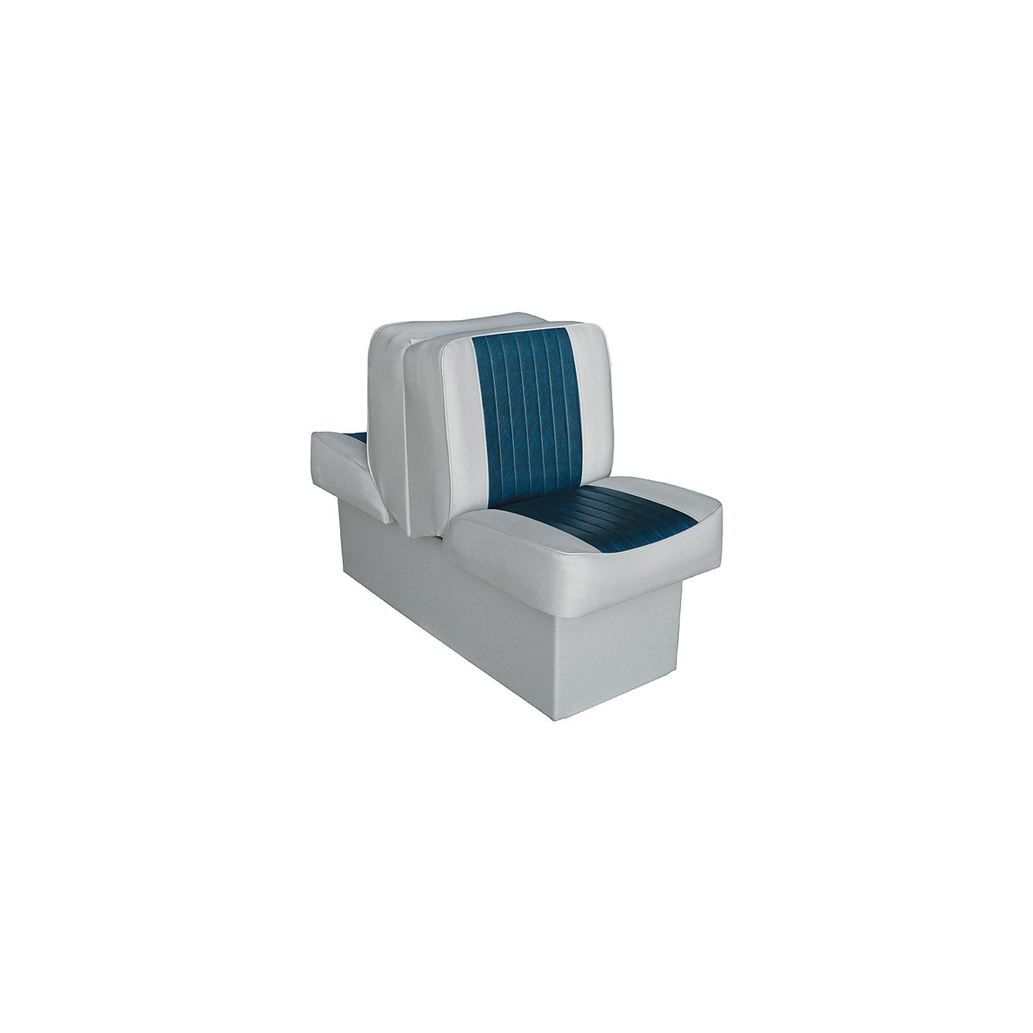 Wise Seating Deluxe Lounge, Gray/Navy 144-8WD707P1660