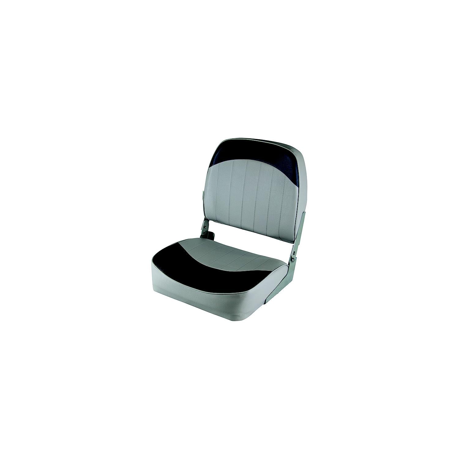Wise 8WD734PLS664 Economy Fold Down Fishing Seat, Grey/Charcoal 144-8WD734PLS664