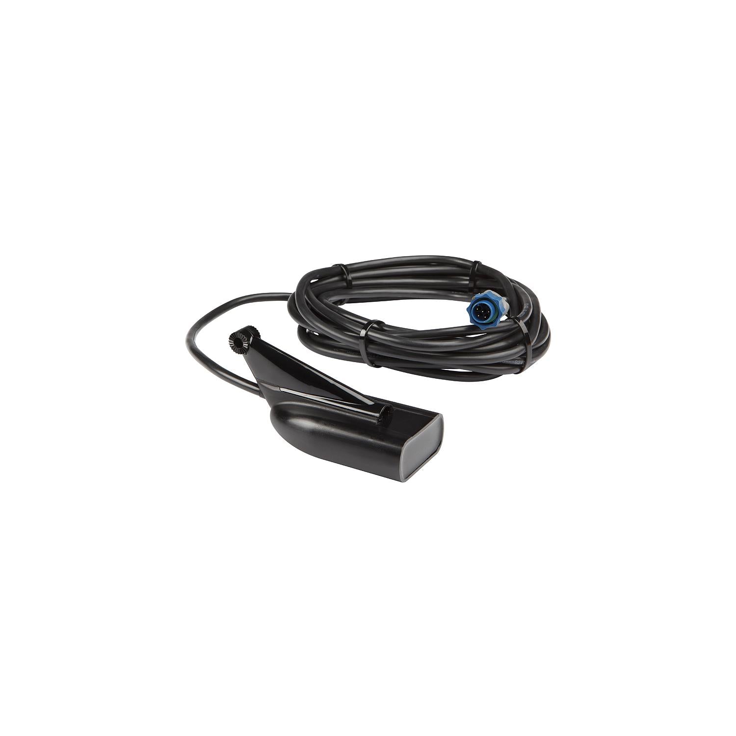 Lowrance 000-10976-001 Transom Trolling Motor-Mounted 455 kHz/800 kHz DownScan Skimmer Transducer 149-00010976001