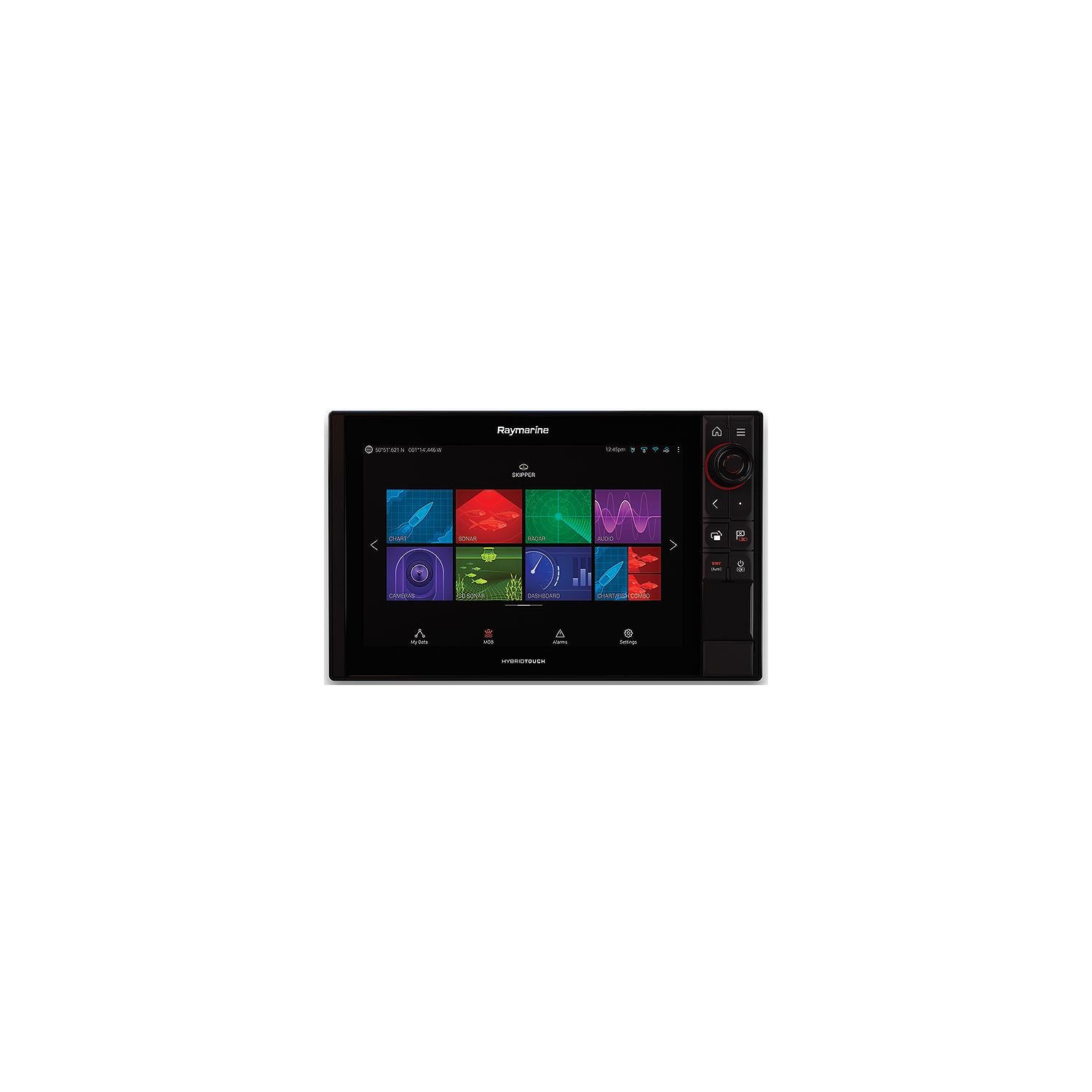 Raymarine E7048200NAG Axiom™ Pro 12.1" High Performance Multifunction Navigation Display, 12 S w/NAG Charts 152-E7048200NAG