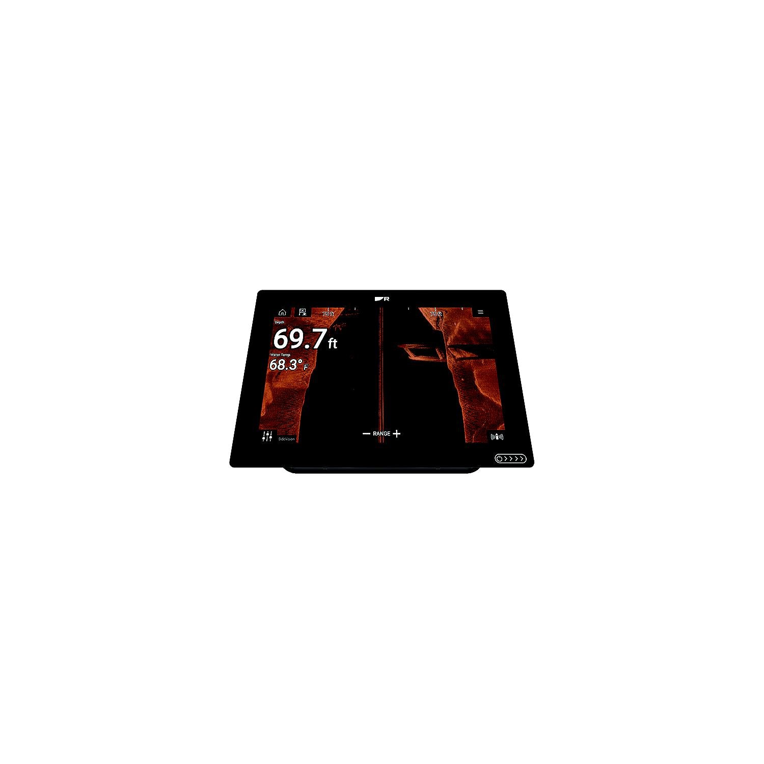 Raymarine E7063903NAG Axiom® Plus Touch Screen Multifunction Navigation Display, 12" w/ Integrated RealVision 3D,600W Sonar, RV-100 transducer & North America Navionics+ Chart 152-E7063903NAG