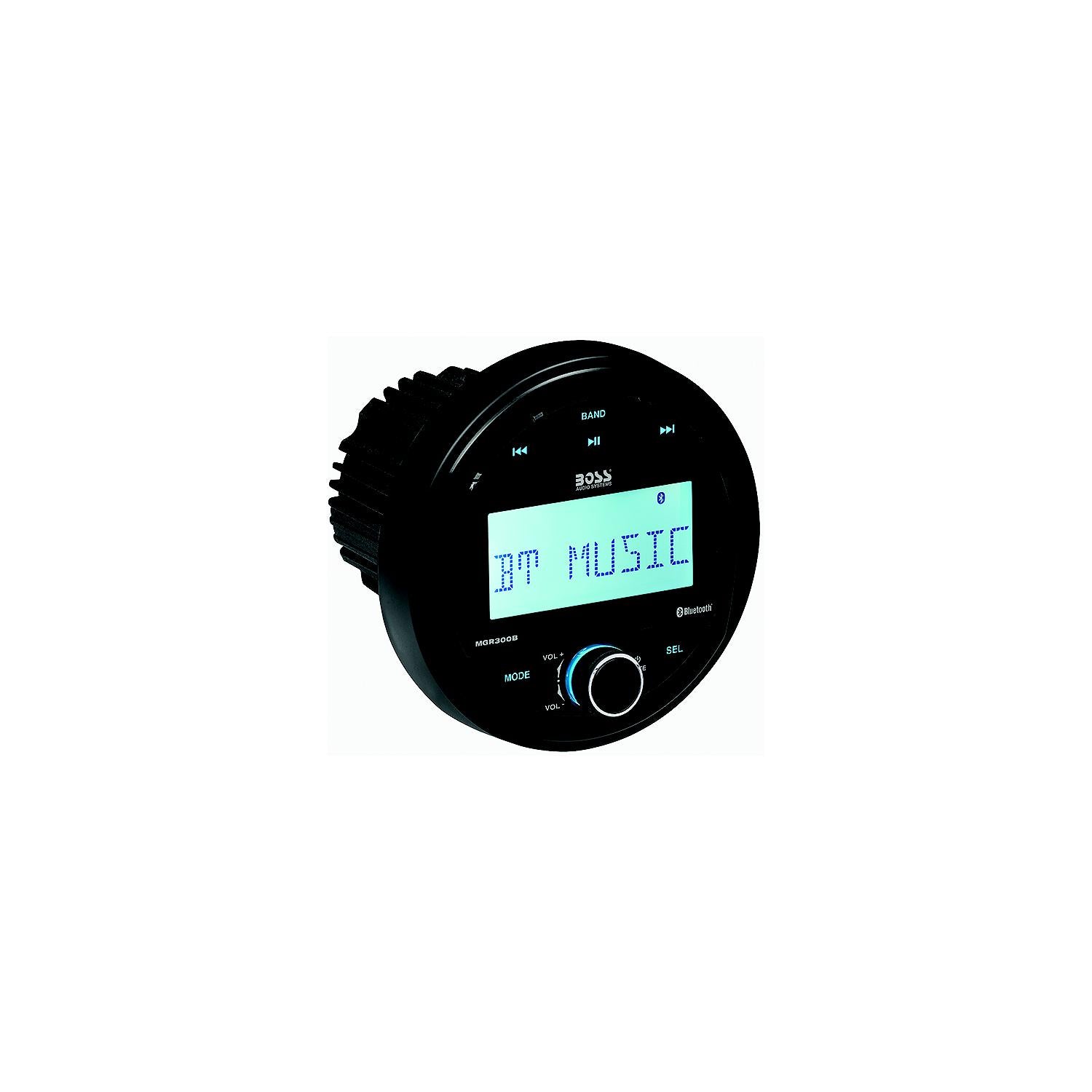 Boss Audio Systems Boss Audio MGR300B In-Dash Gauge Stereo 153-MGR300B