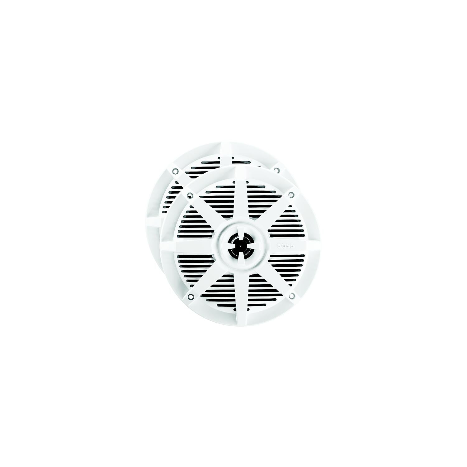 Boss 6-1/2" 2-Way Marine Speakers, White, pr. 153-MR62W