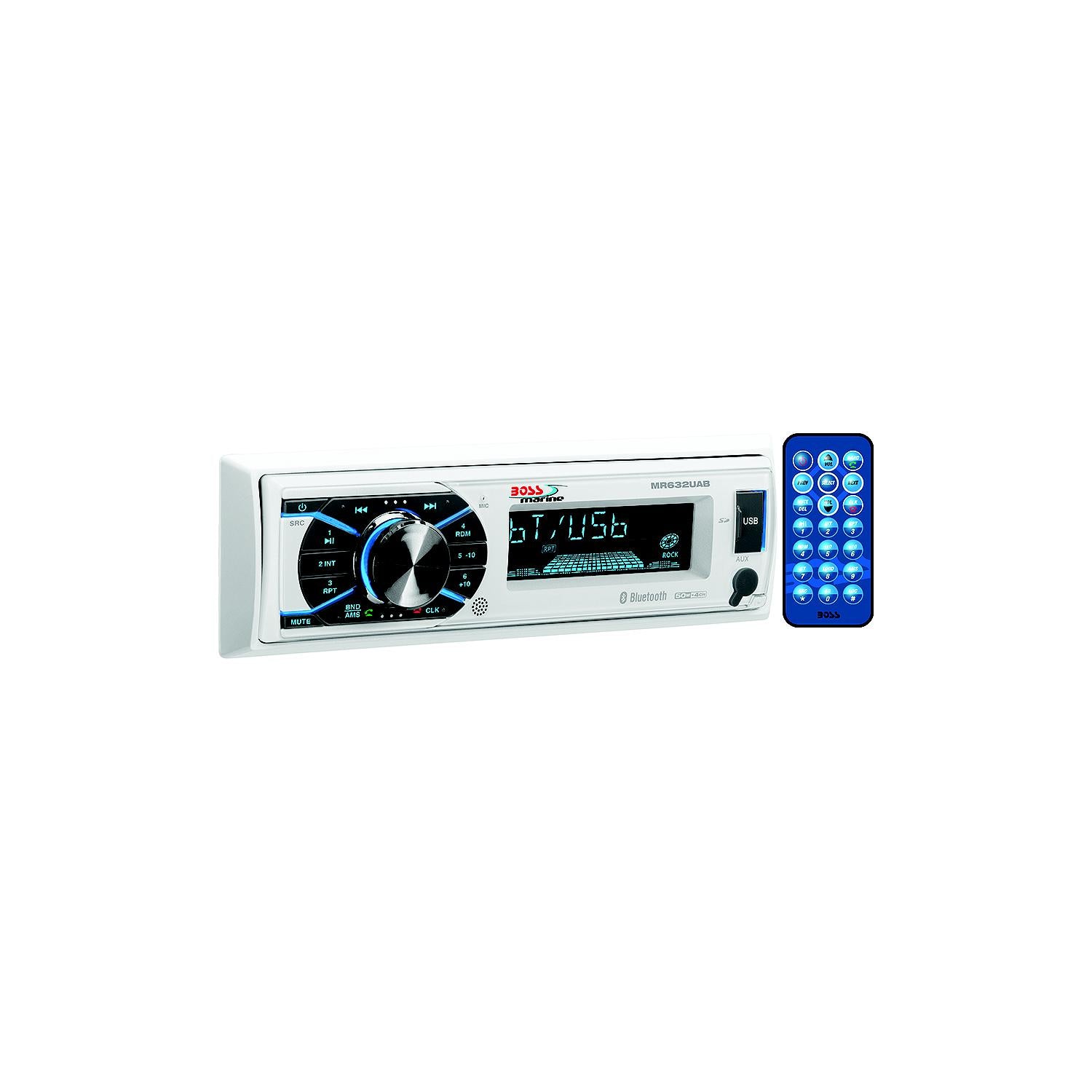 Boss Bluetooth® In-Dash MP3/USB/SD Digital Media AM/FM Receiver 153-MR632UAB