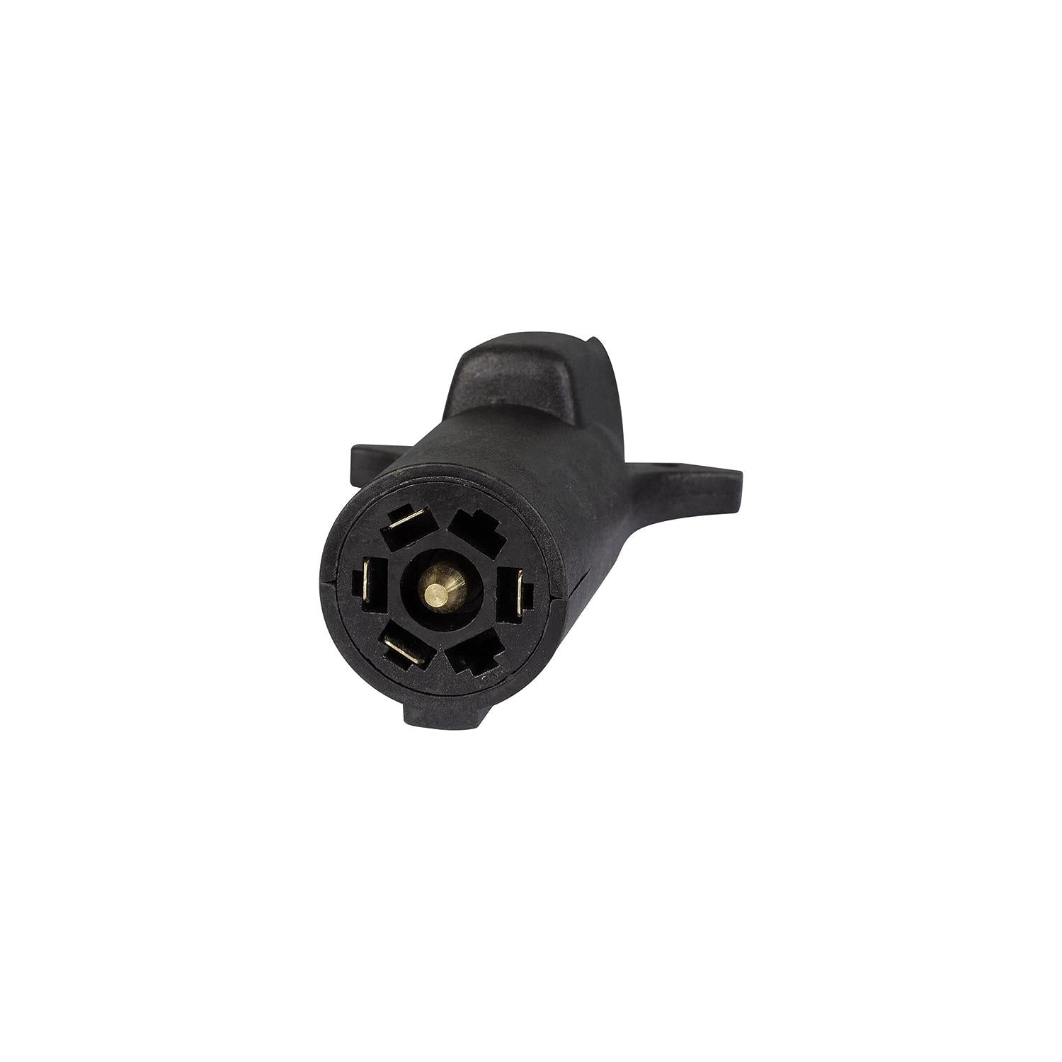 Optronics A75TBP 7-Way Round Blade to 5-Way Flat Pin Connector Adapter 158-A75TBP