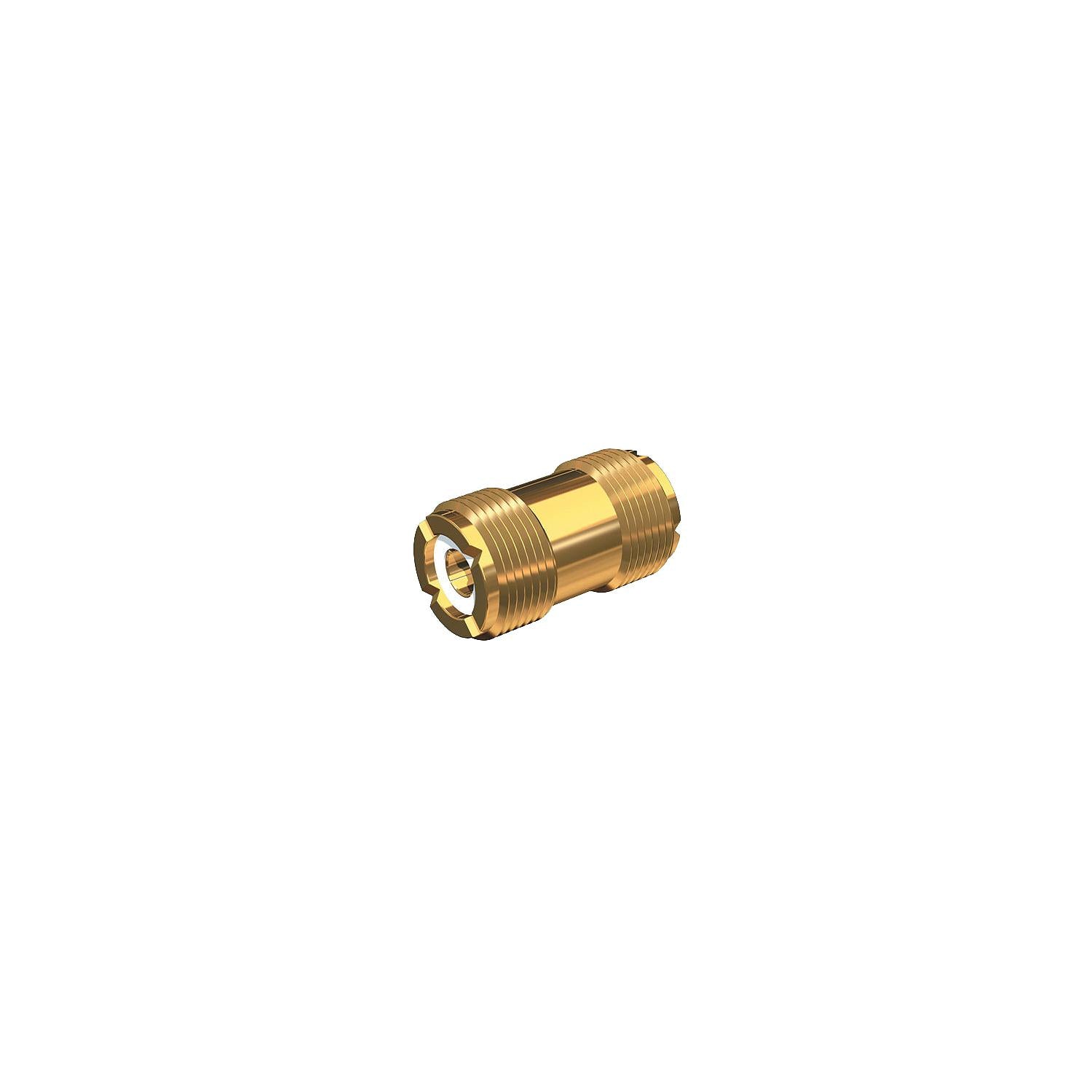 Shakespeare PL258G Barrel connector for PL-259-ended cables 167-PL258G
