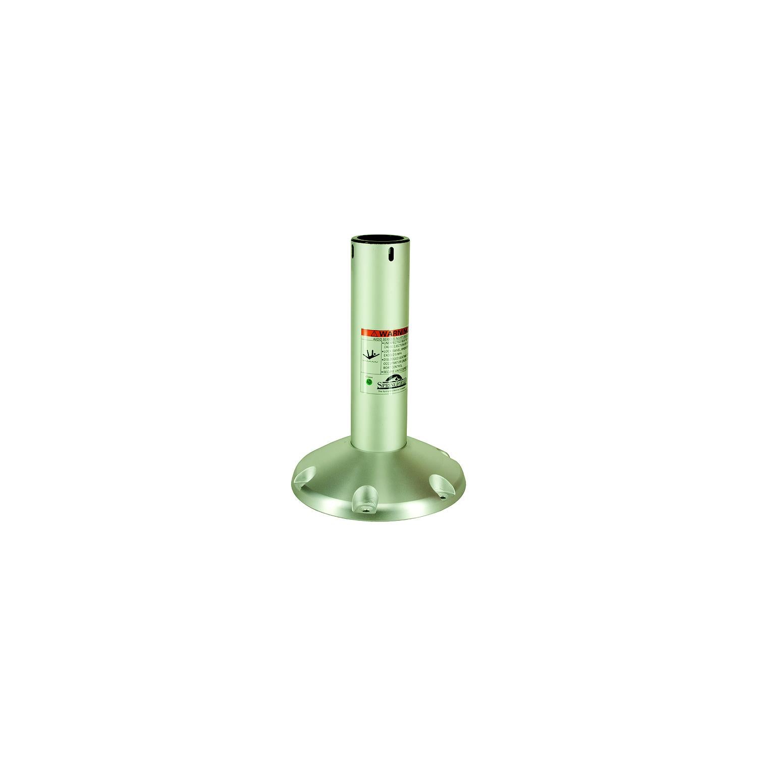 Springfield Marine Springfield 2-7/8" Series Locking Second Generation Pedestal, Anodized Finish 169-1240012SAL