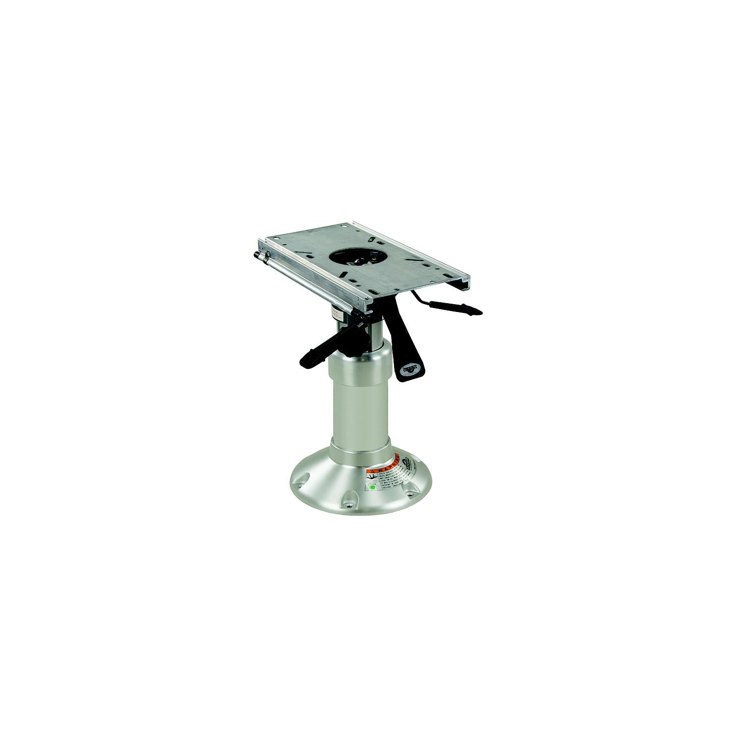 Springfield Marine Springfield 1250301 2-7/8" Series Heavy-Duty Mainstay Pedestal Package 14.5" to 20" With 9" Base (Includes Base, Post and Slide & Swivel) 169-1250301