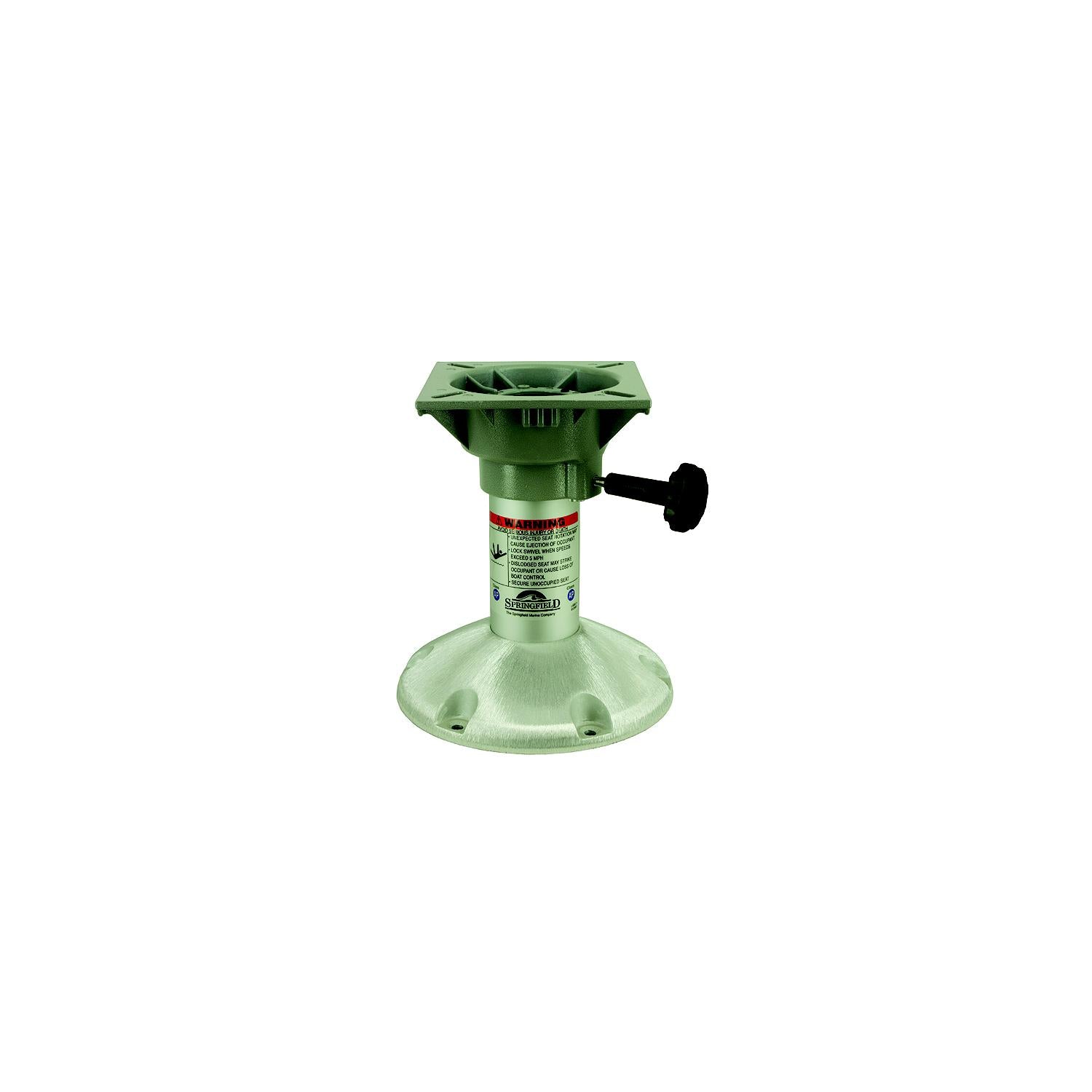 Springfield Marine Springfield 2-7/8" Series Explorer 10" Non-Locking Pedestal Package (Includes Pedestal and Swivel) 169-1250533