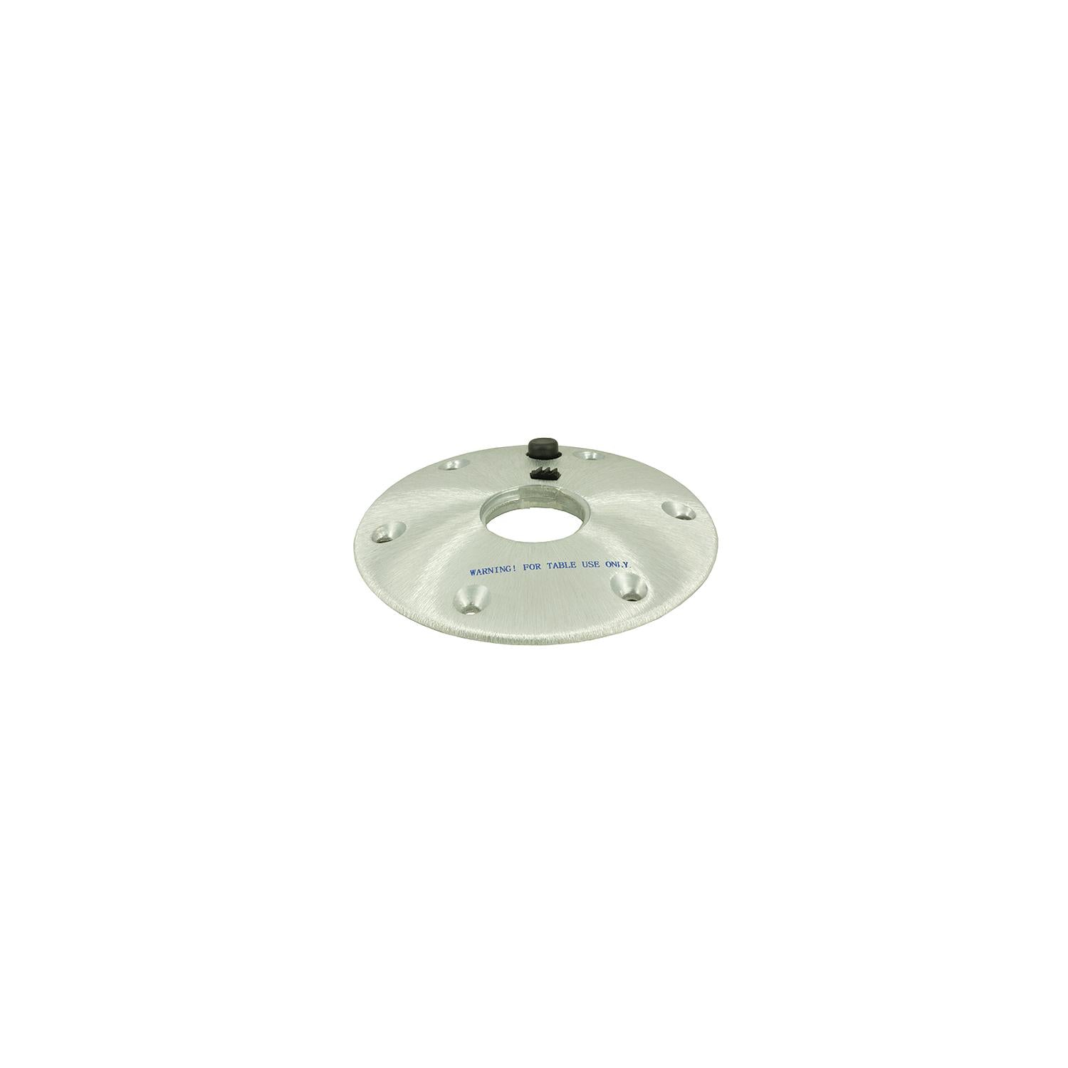Springfield Marine Springfield 1690001SL Thread-Lock™ Locking Table Base, Satin Finish 169-1690001SL