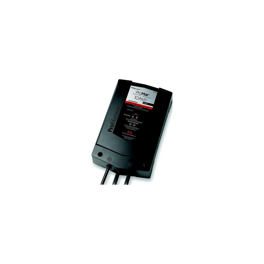 ProMariner ProMariner 31510 Promar1 DS Series Marine Battery Charger, 10Amp / 2 Bank