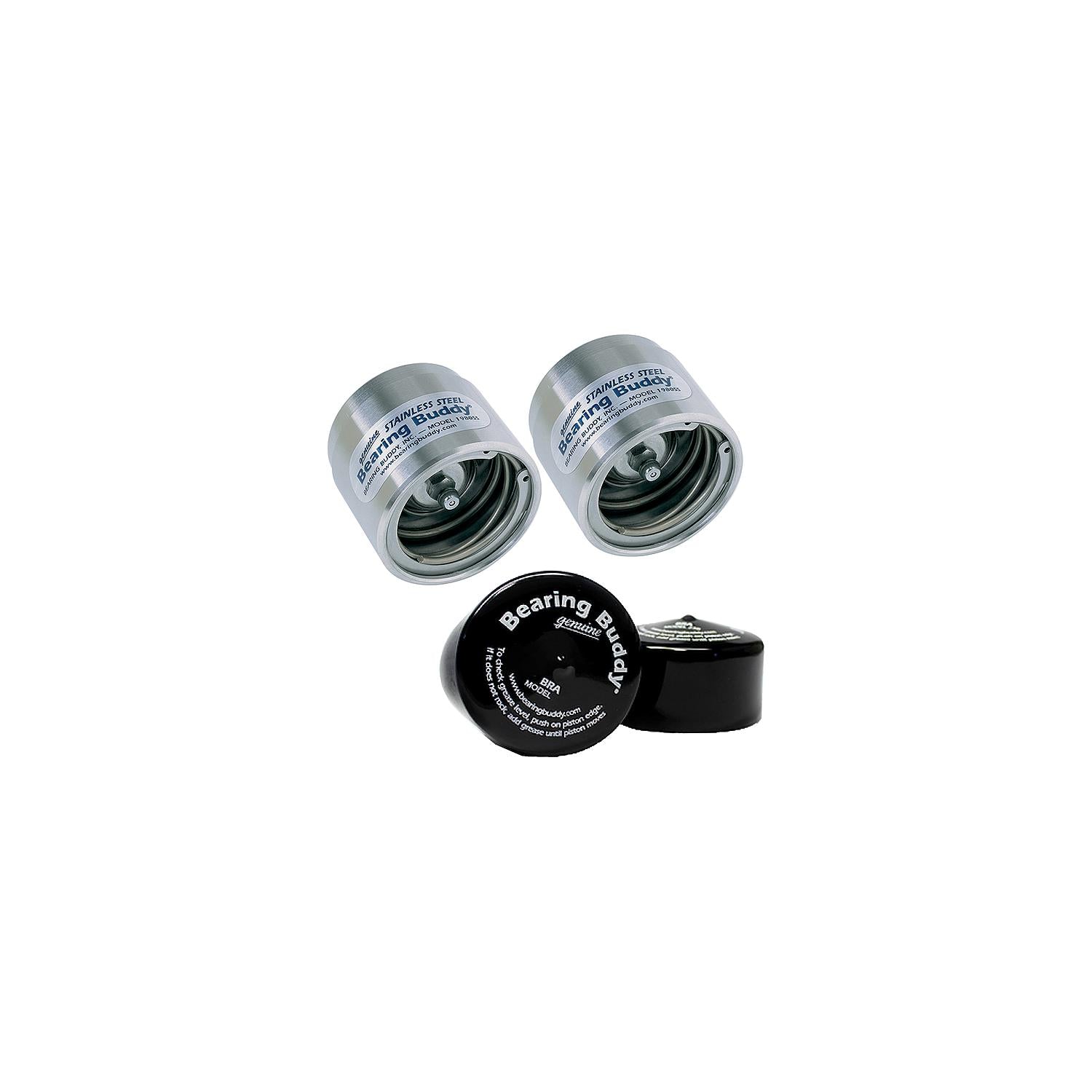 Bearing Buddy Stainless Steel Trailer Wheel Bearing Protector | 2 Pack 176-42448