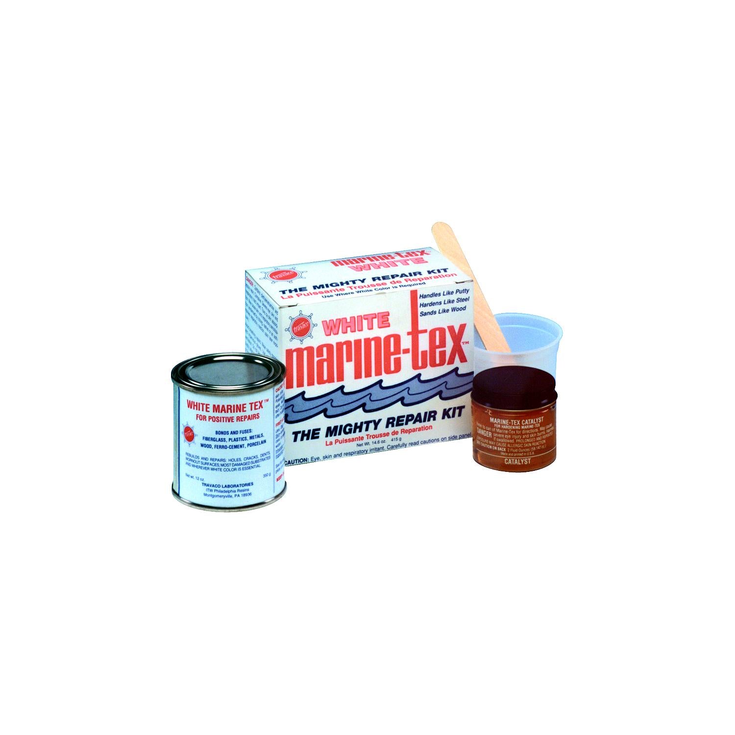 Marine Tex Marine-Tex RM306KC Epoxy Putty, 14 oz., White, 12/case (Canada) 185-RM306KC