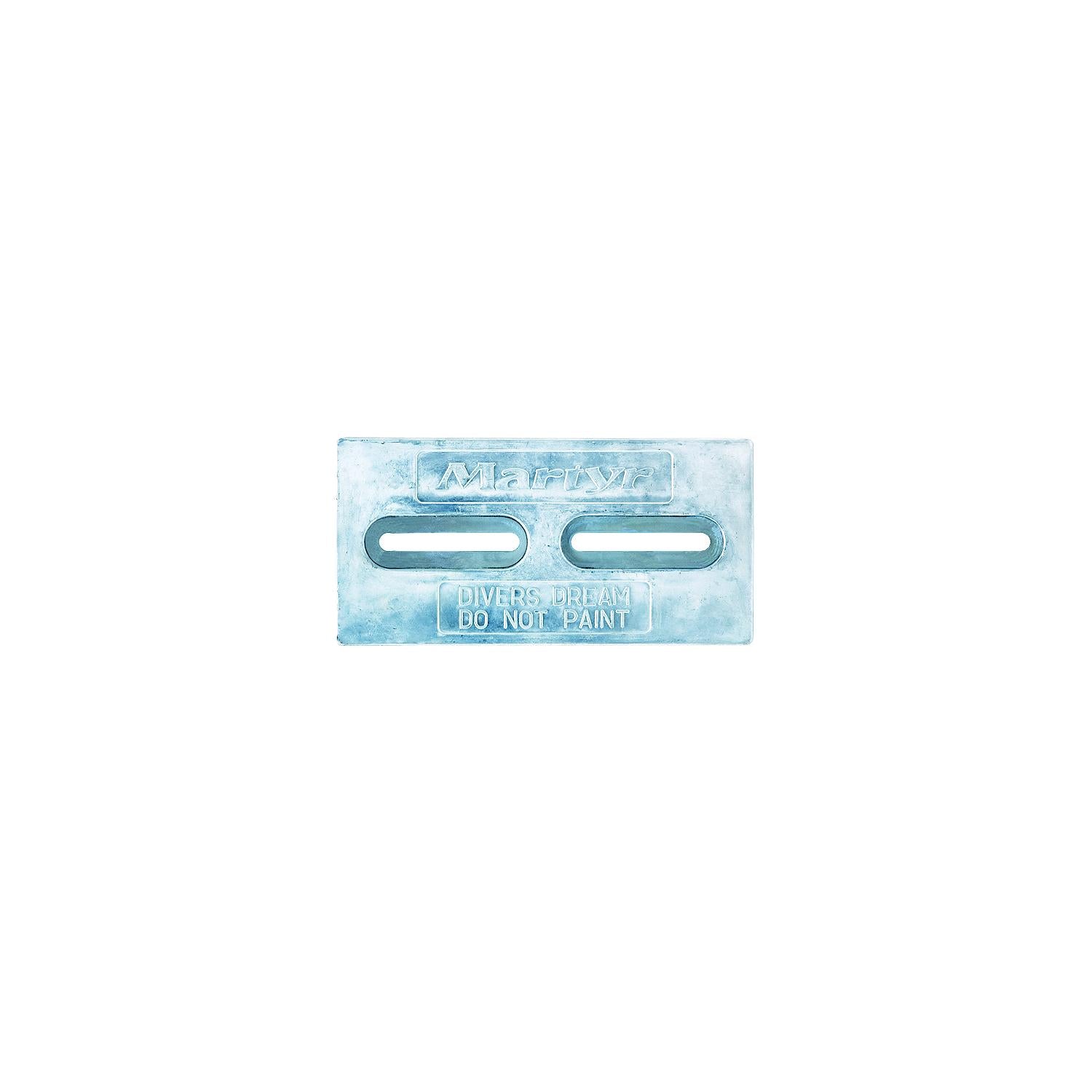 Martyr CMDIVER Hull Anode 1/2" x 6" x 12", Aluminum 194-CMDIVERA