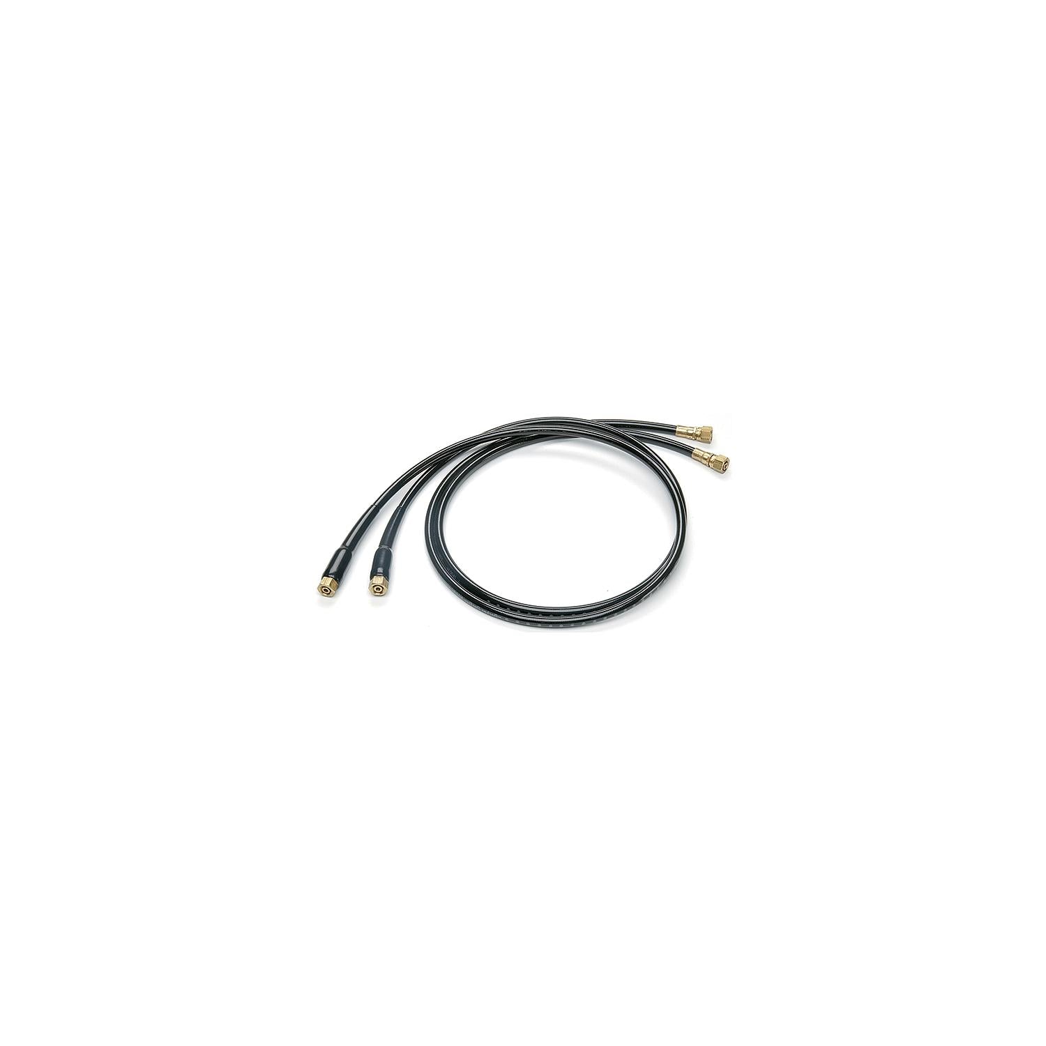 UFLEX Hydraulic OB Hose Kit With Pre-Crimped Brass Fittings and Bend Restrictors on Both Ends (2 Per Pack) 216-KITOB30