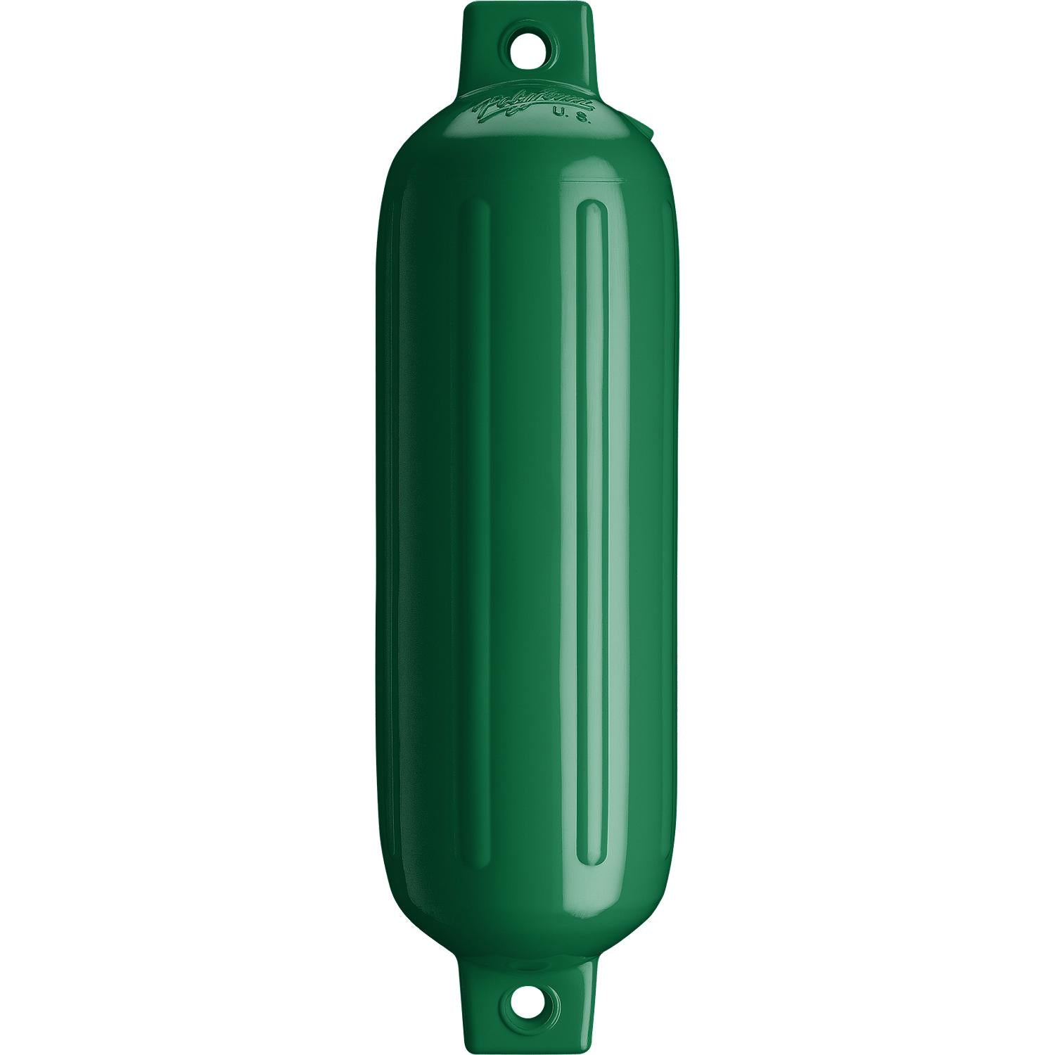 Polyform 73-030-171 Twin Eye G Series Fender, 5.5" x 19", Forest Green