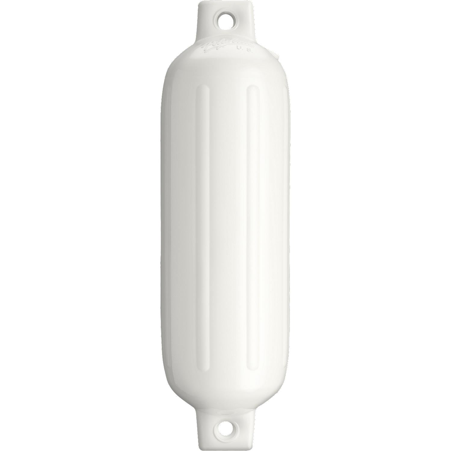 Polyform 63-267-743 Twin Eye G Series Fender, 6.5" x 22", White 218-G4W