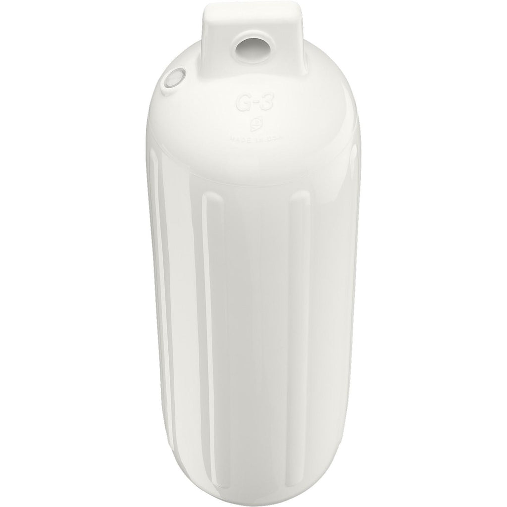 Polyform 83-408-891 Twin Eye G Series Fender, 5.5" x 19", White