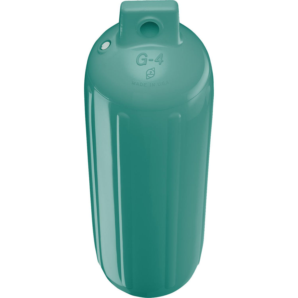 Polyform 04-954-067 Twin Eye G Series Fender, 6.5" x 22", Teal