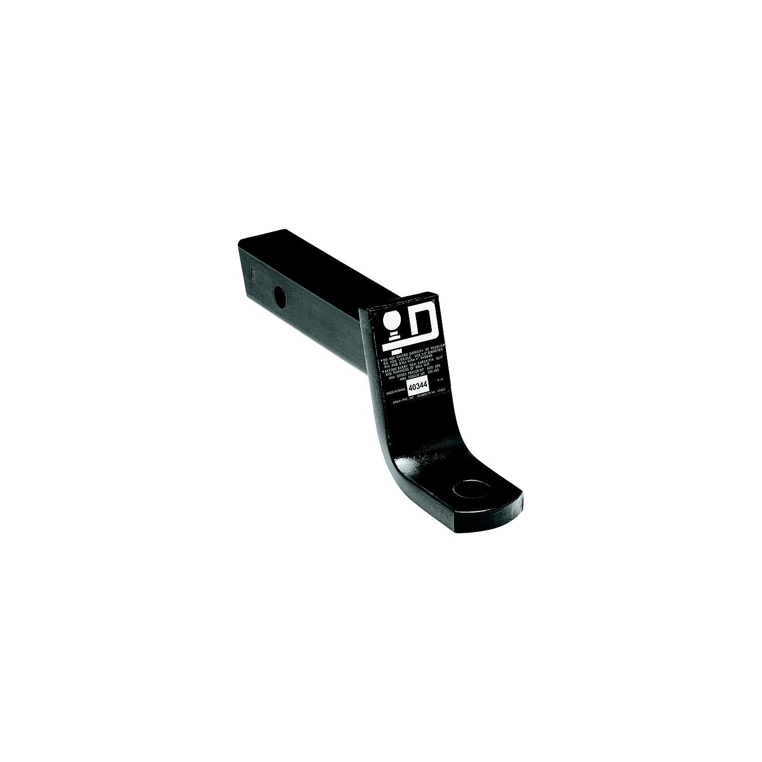 Draw-Tite Quick-Loading Ball Mount, 4" Drop, Black 220-40344