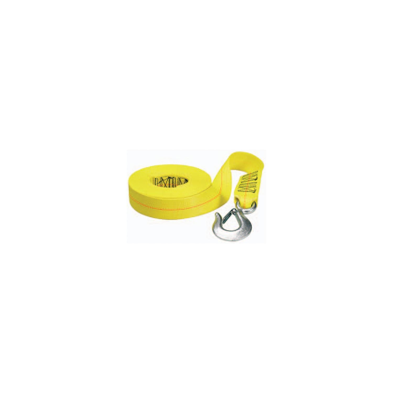 Fulton Performance Fulton WS20HD0600 2" x 20' Heavy Duty Winch Strap and Hook, Display Pack 220-WS20HD0600