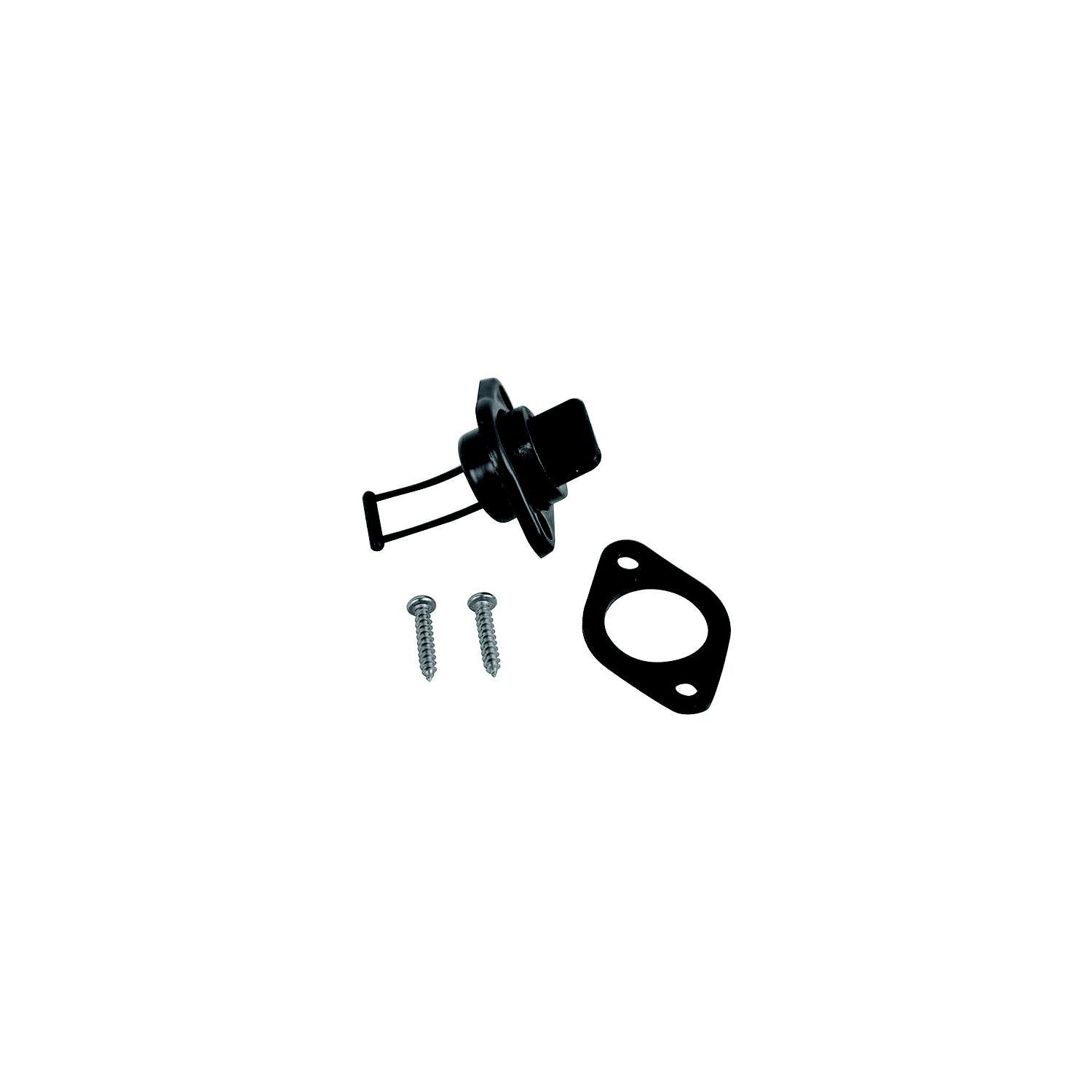 Attwood 3/4" Plastic Drain Plug and Receiver Kit 23-172113