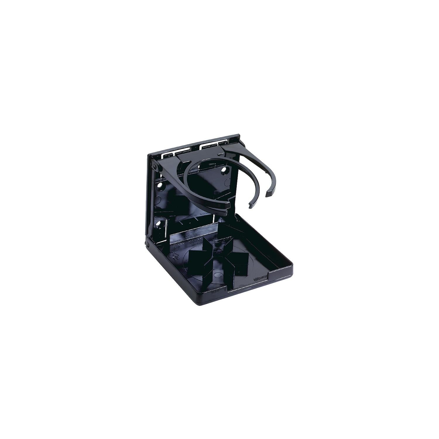 ATTWOOD Attwood Fold Up Drink Holder Black