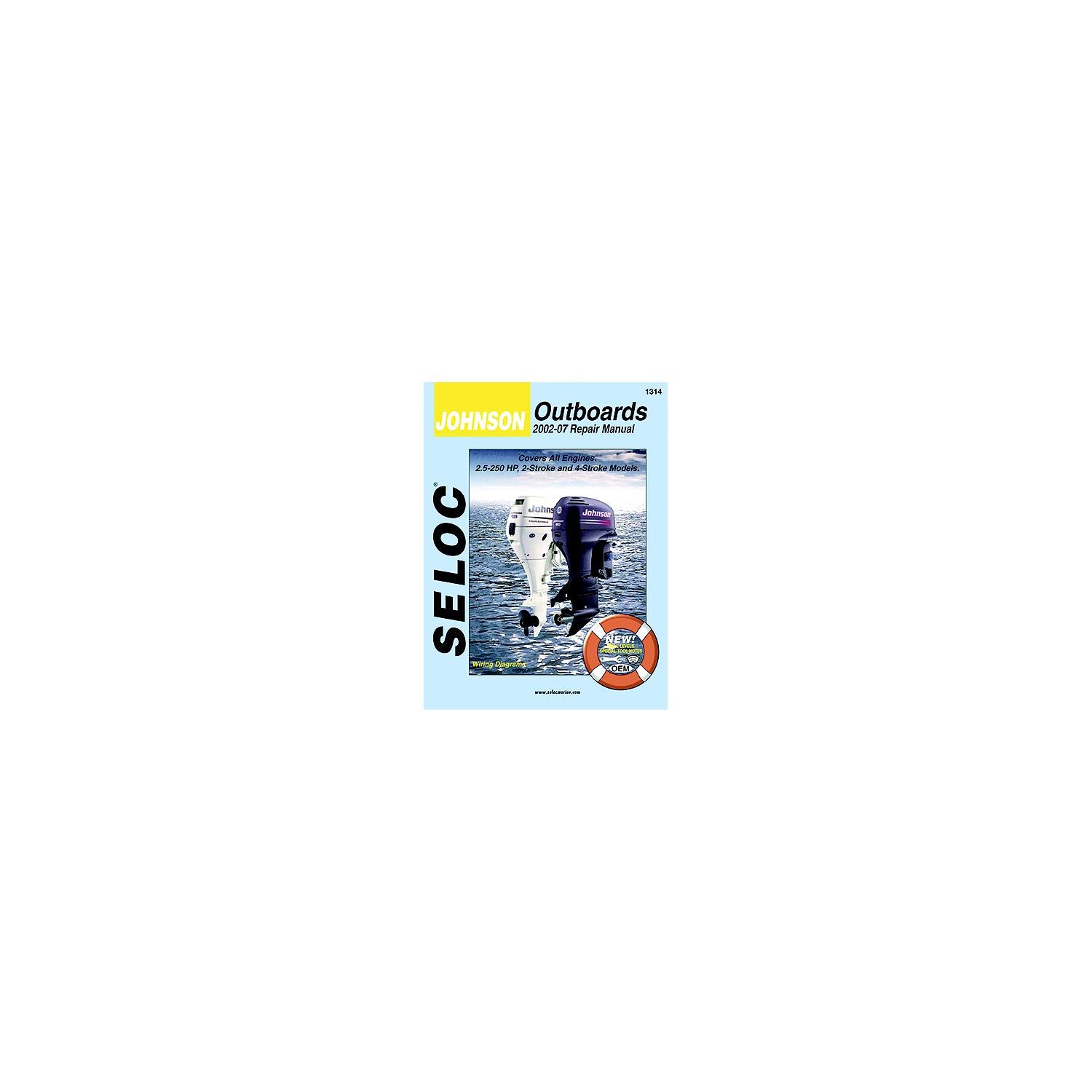 Seloc Publishing Seloc Publishing Seloc Marine Manual For Johnson/Evinrude Outboards