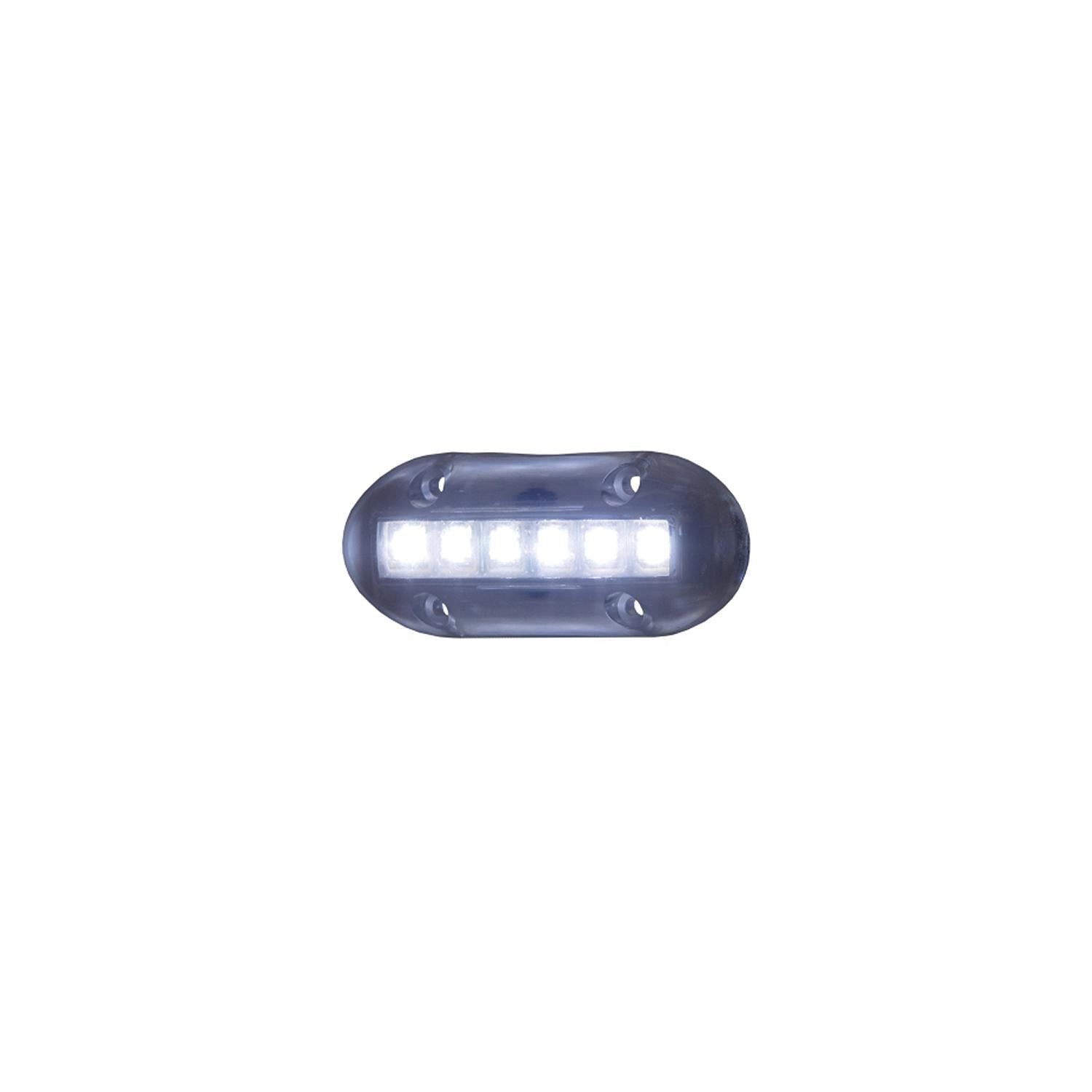 T-H Marine High Intensity LED Underwater Lights, 6 White LEDs 232-LED51866DP