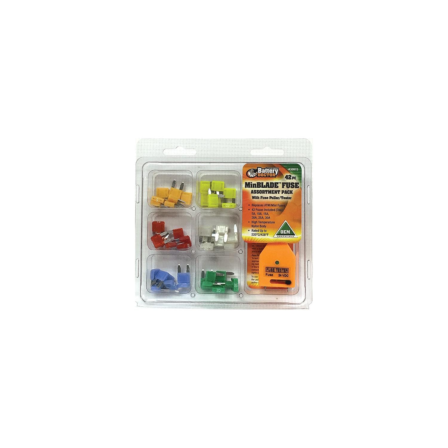 Wirthco Wirthco Battery Doctor 42 Piece ATM/Mini Fuse Kit