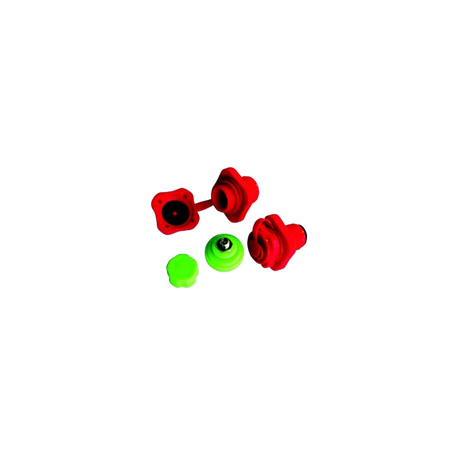 Airhead Multi Valve Blister Pack with 2 Boston Valves and a Schrader Valve. 253-AHMV1