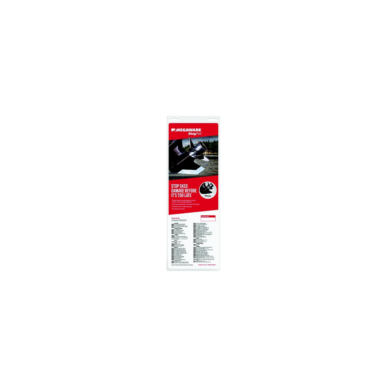 Keelguard Keelguard SkegPro SP655 Skeg Protector For Select Honda, Mercury, Suzuki, Tohatsu-Nissan and Yamaha Models