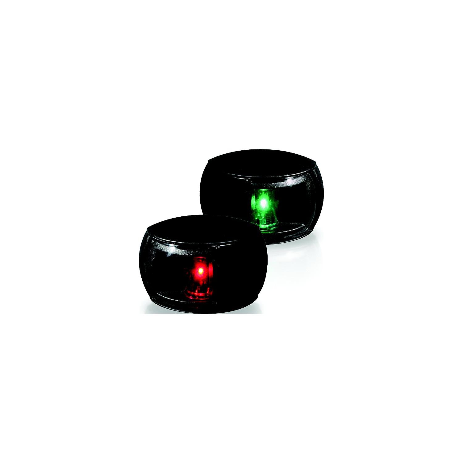 Hella 980520901 NaviLED® Side Light Kit, Black w/Clear Lenses, 1 pr. 265-980520901
