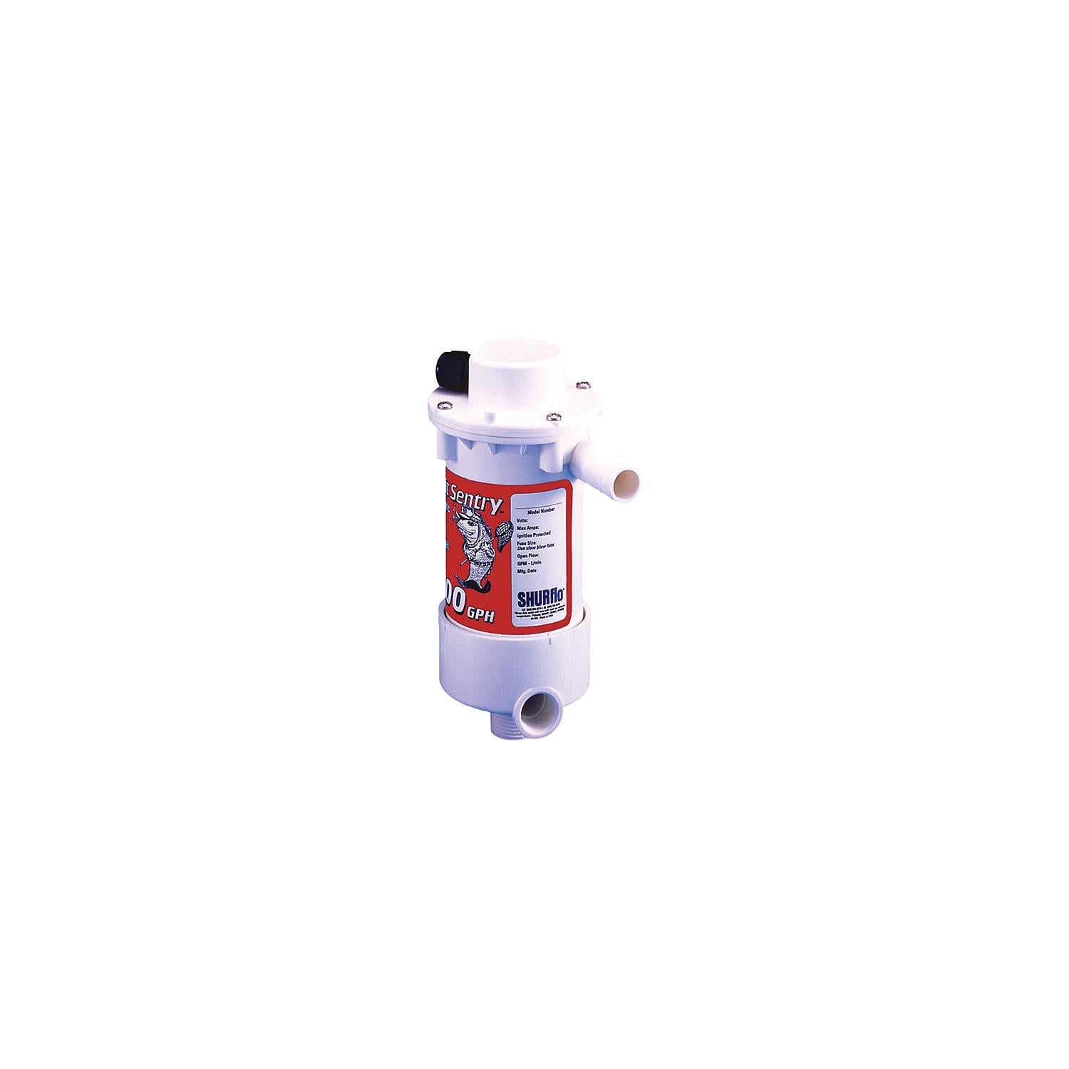 Shurflo Bait Sentry Mag-Drive Livewell Pump 275-1700011030
