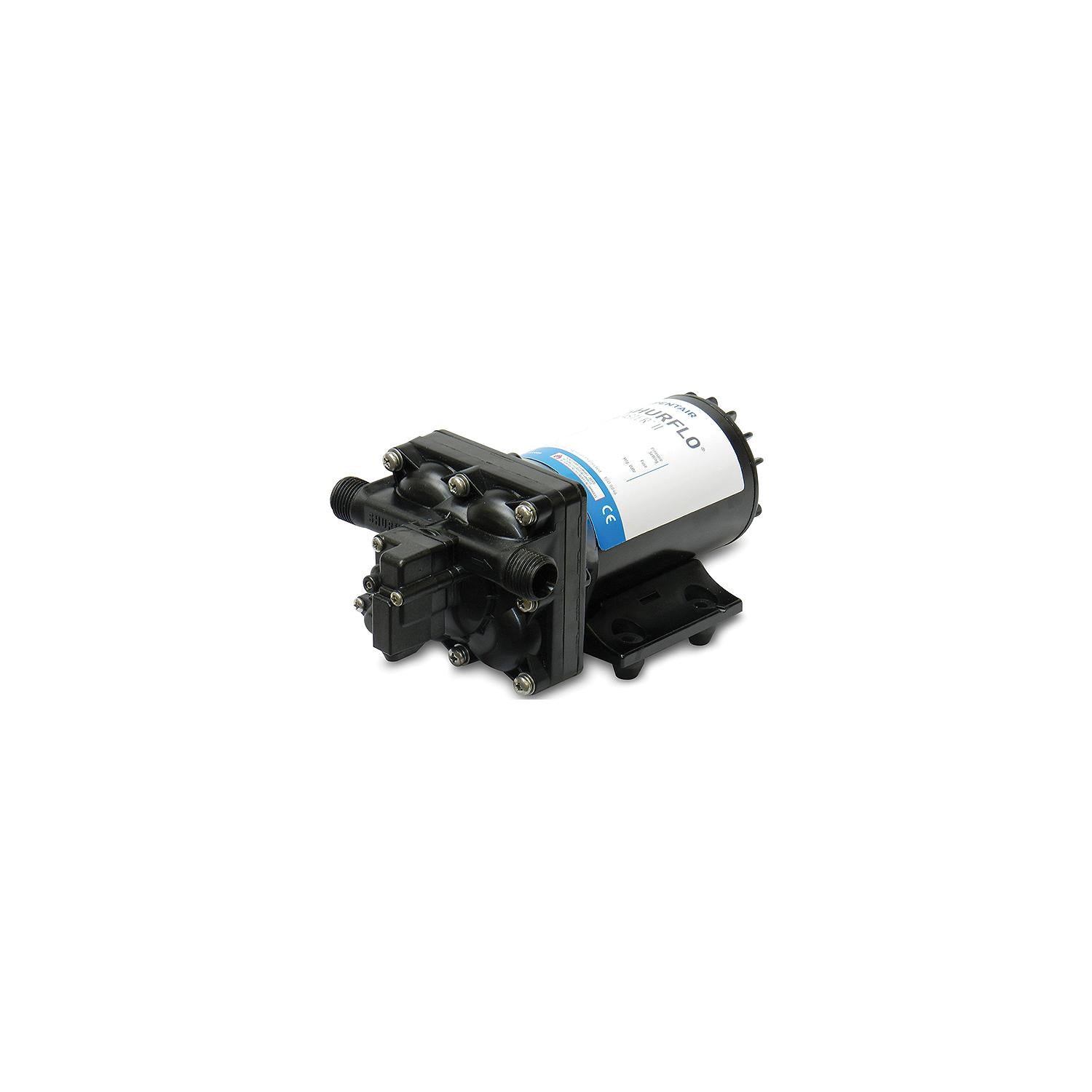 Shurflo Shurflo Blaster II Black 45 PSI 3.5 GPM Washdown Pump 9" x 5" x 4 1/8"