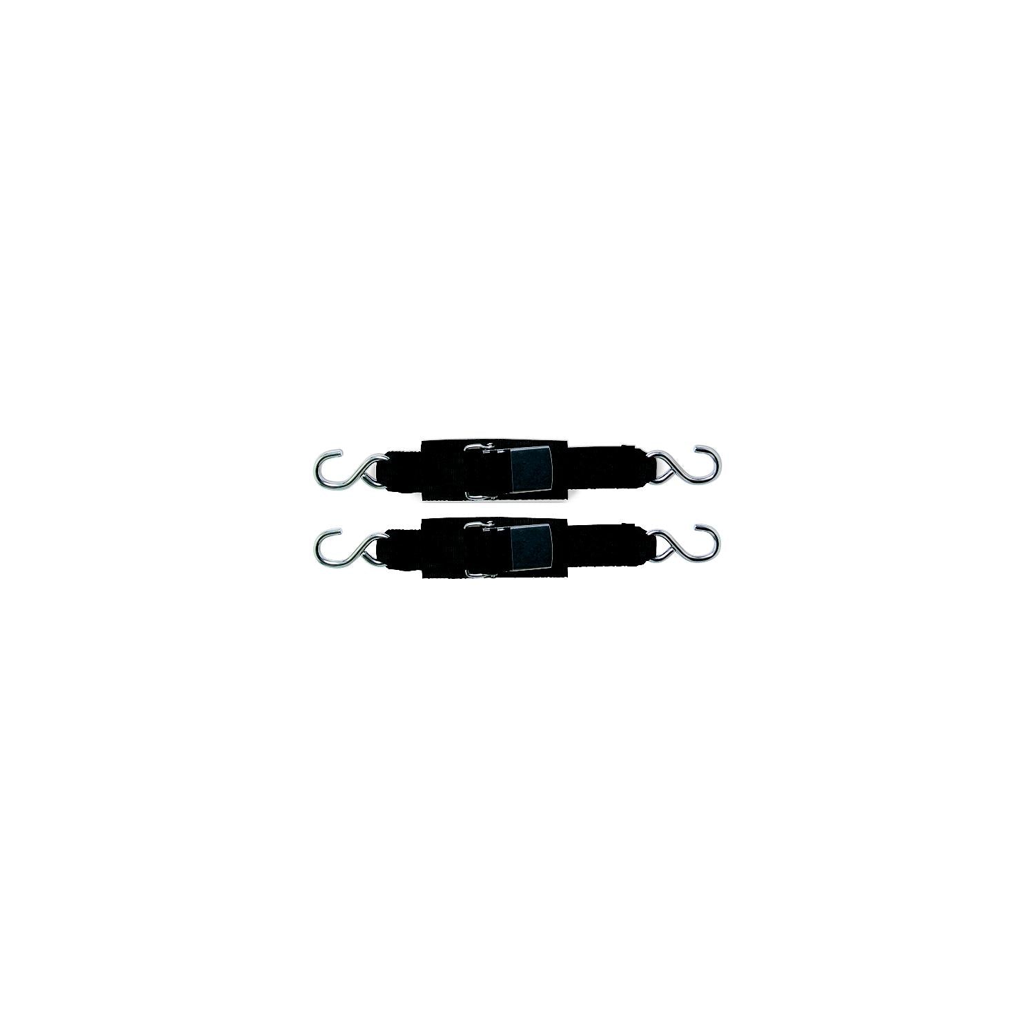 BoatBuckle F12066 Stainless Steel Kwik-Lok Transom Tie-Downs, 2" x 4', 2/pk, 12 packs/case 279-F12066