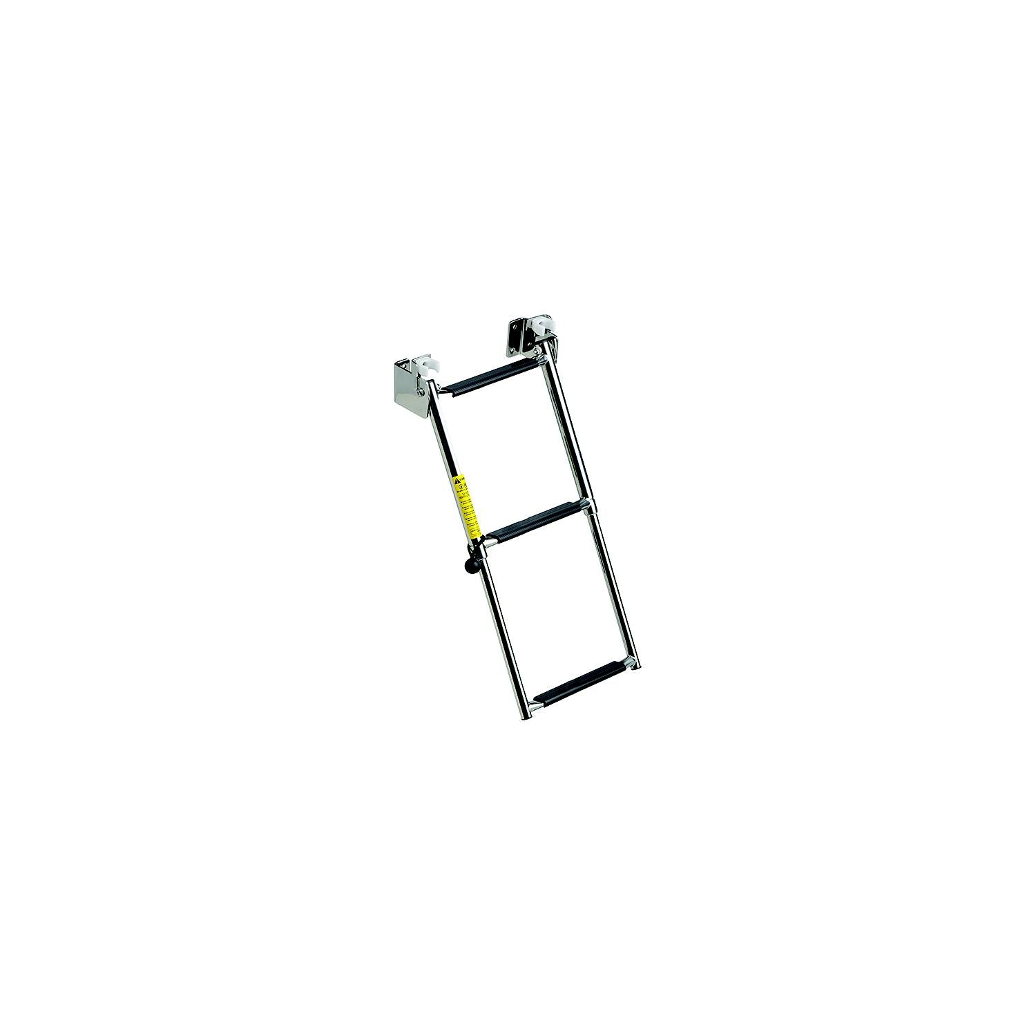 GARELICK Telescoping Transom Ladder, 4-Step 3-19683