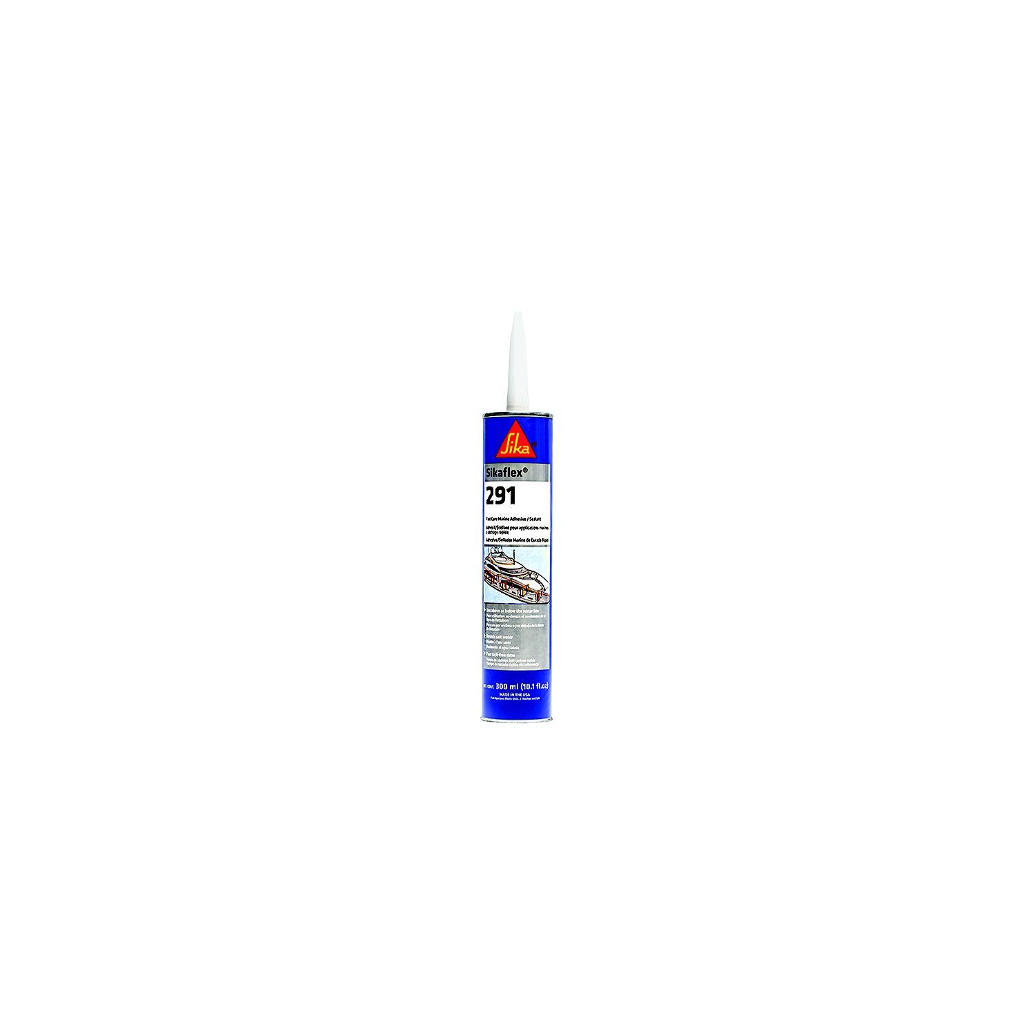 Sikaflex® 291BK70ML 291 Marine Polyurethane Adhesive / Sealant, Black, 70 ml. mini sausage 884-291BK70ML