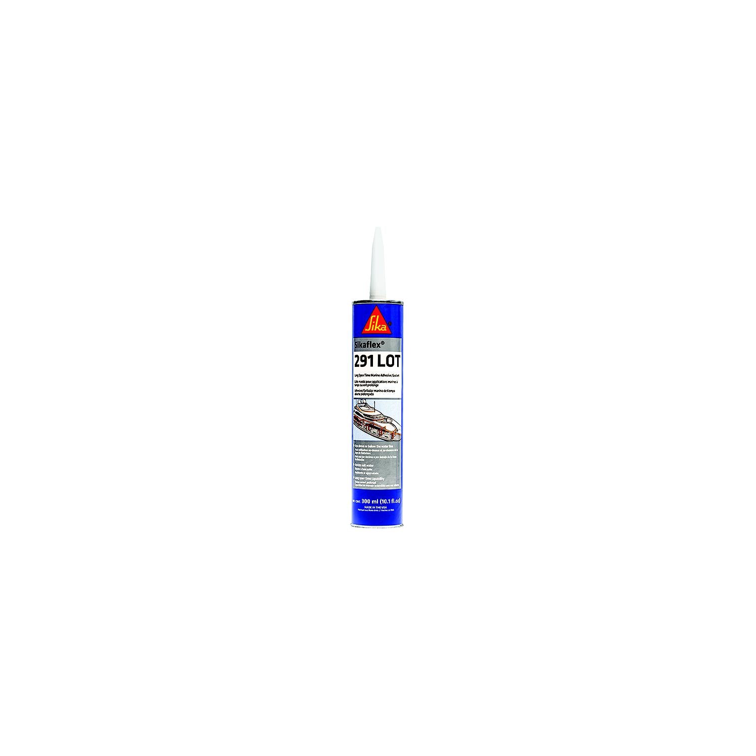 Sikaflex® 291LOTWH 291 Lot Marine Polyurethane Adhesive/Sealant, White, 11 oz. cart. 884-291LOTWH