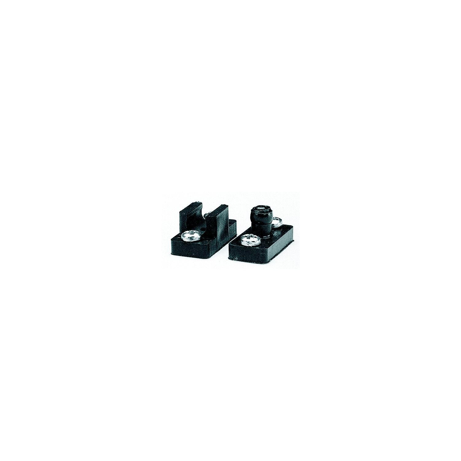 Taylor Made Products Taylor Black Thermoplastic Door Catches With Ball Stud, Catch and Screws (1 Set) 32-1163