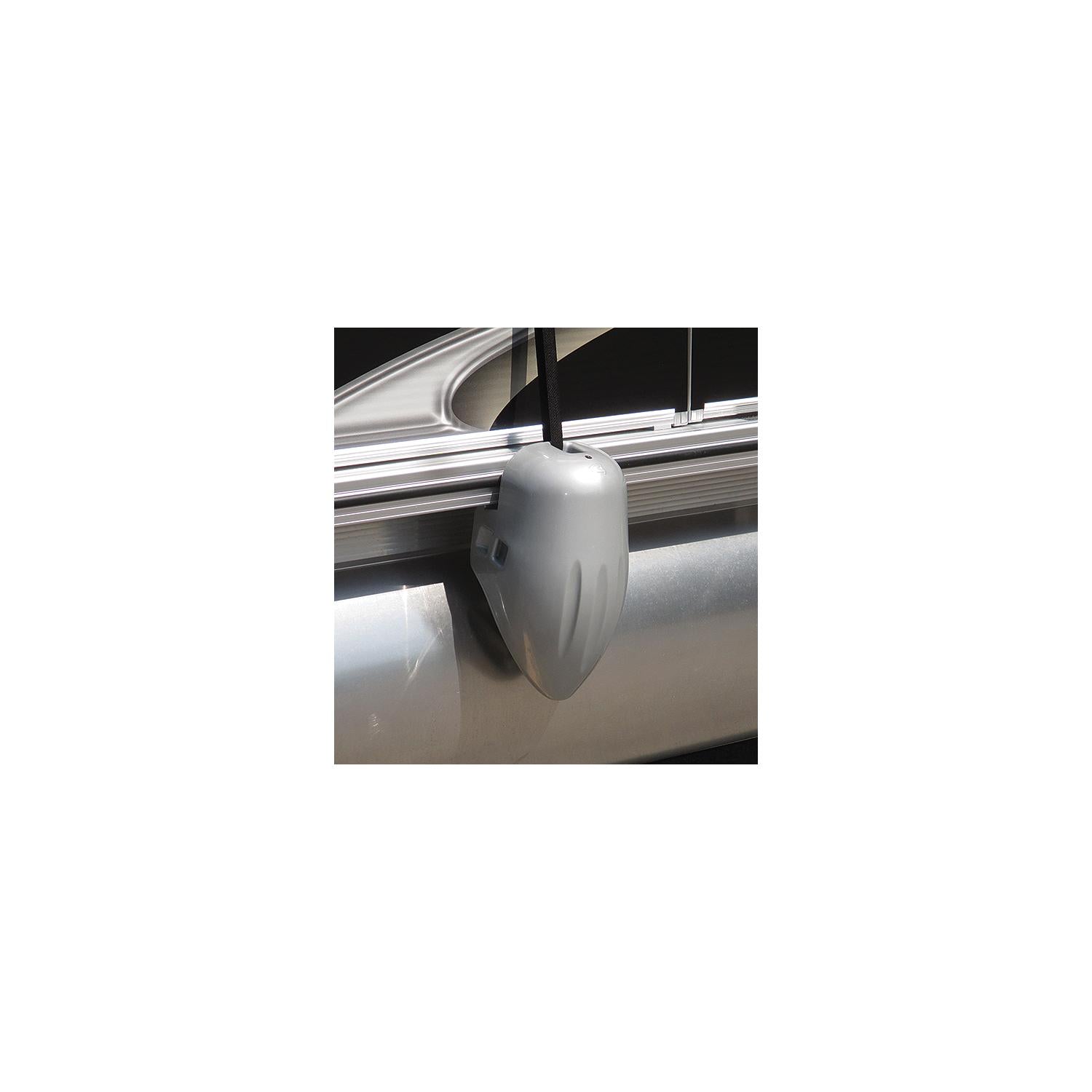Taylor 31035 Pontoon Fender 9" x 16", Silver 32-31035