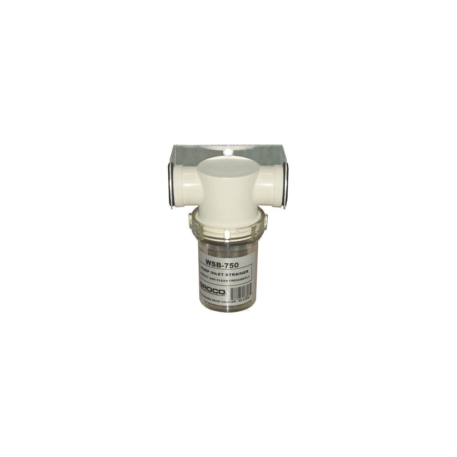 Groco WSB1000P Salt-Water Pump Strainer With Stainless Steel Basket 34-WSB1000