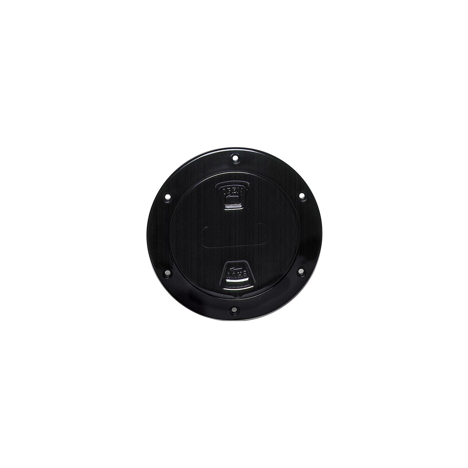 Beckson Screw Out Deck Plate With Standard Trim Ring, Smooth Center 35-DP80B